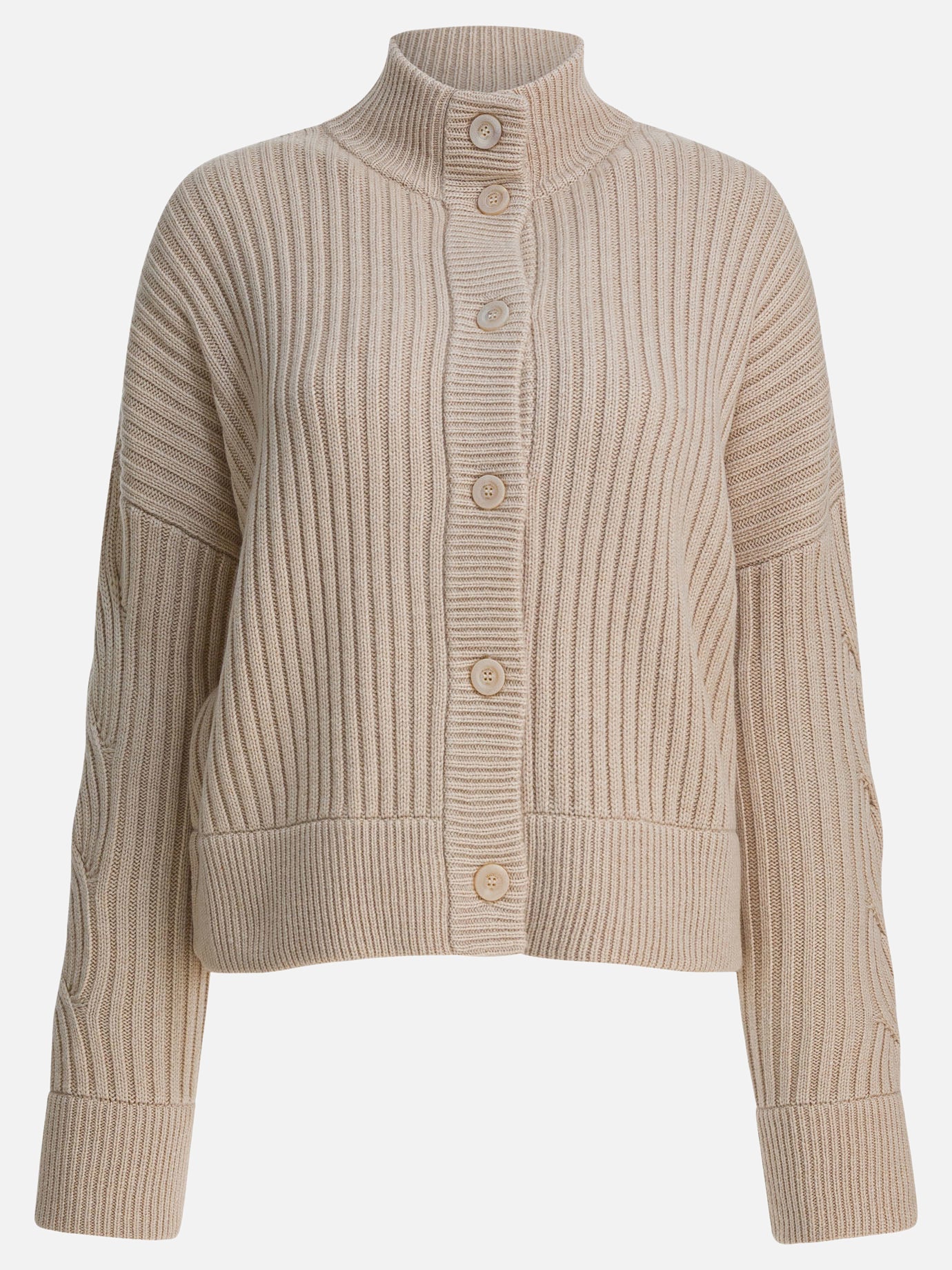 Cardigans Solid colour  Beige - Max Mara Women | PLP | Replica Handbags  
