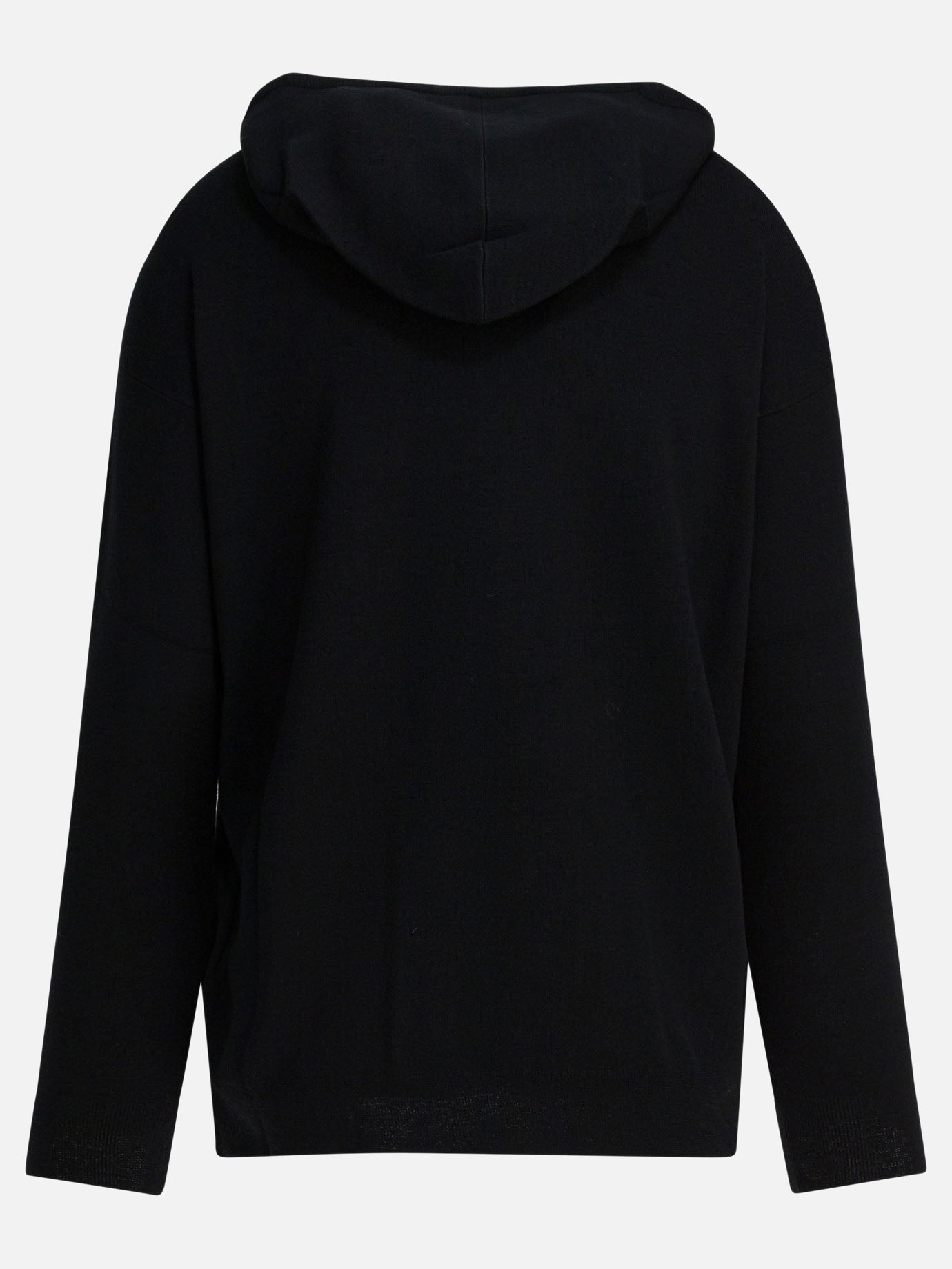 Hooded sweaters Solid colour  Black - Max Mara Women | PDP | Replica Handbags  | Zoom-Modal_2
