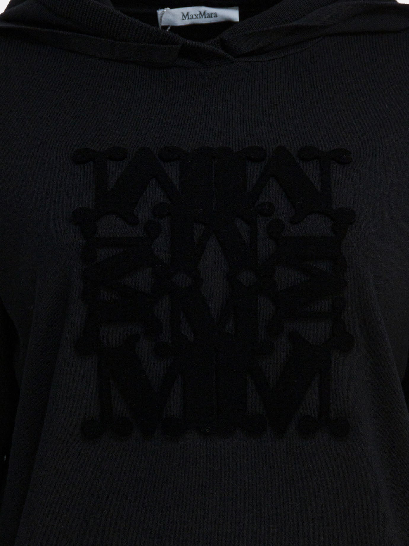 Hooded sweaters Solid colour  Black - Max Mara Women | PDP | Replica Handbags  | Zoom-Modal_3
