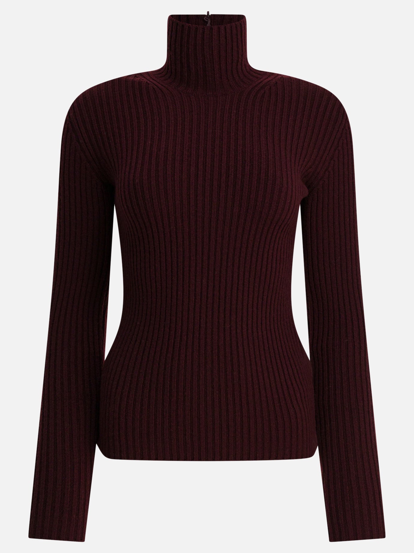 Turtleneck sweaters Solid colour  Bordeaux - Max Mara Women | PLP | Replica Handbags  
