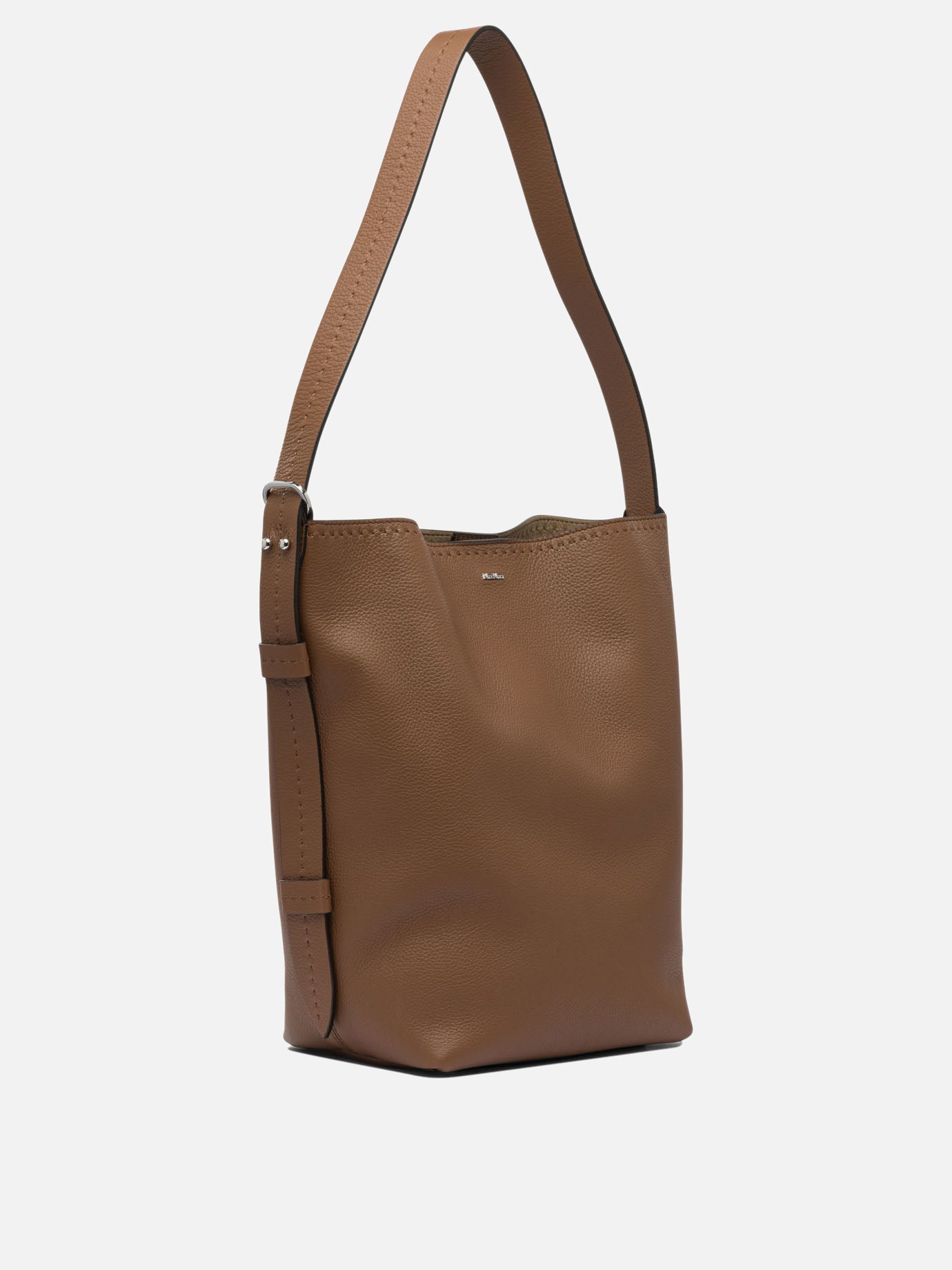 Small bags 100% cow leather  Brown - Max Mara Women | PDP | Replica Handbags  | 2
