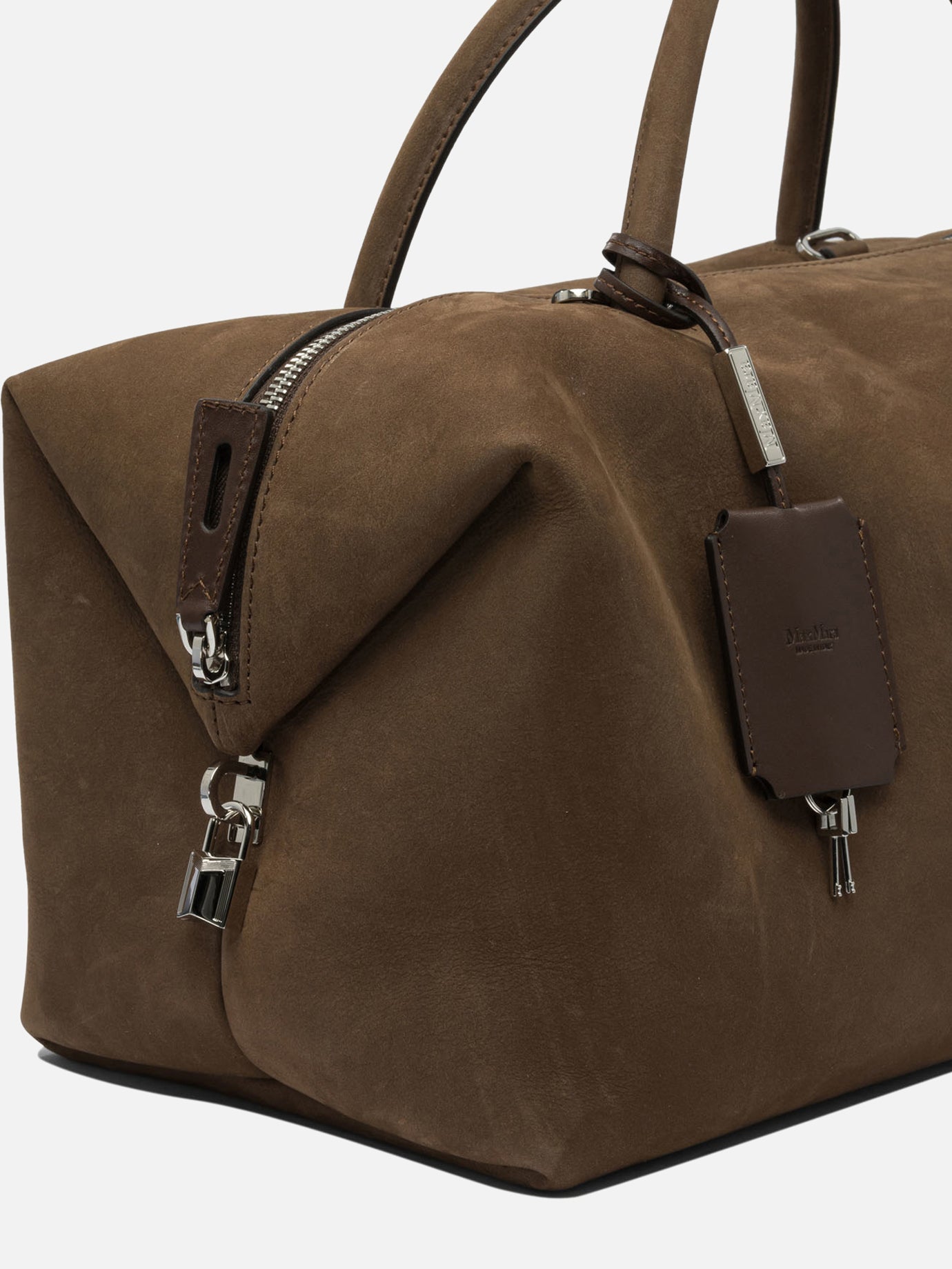 Medium bags 100% cow leather  Brown - Max Mara Women | PDP | Replica Handbags  | Zoom-Modal_4
