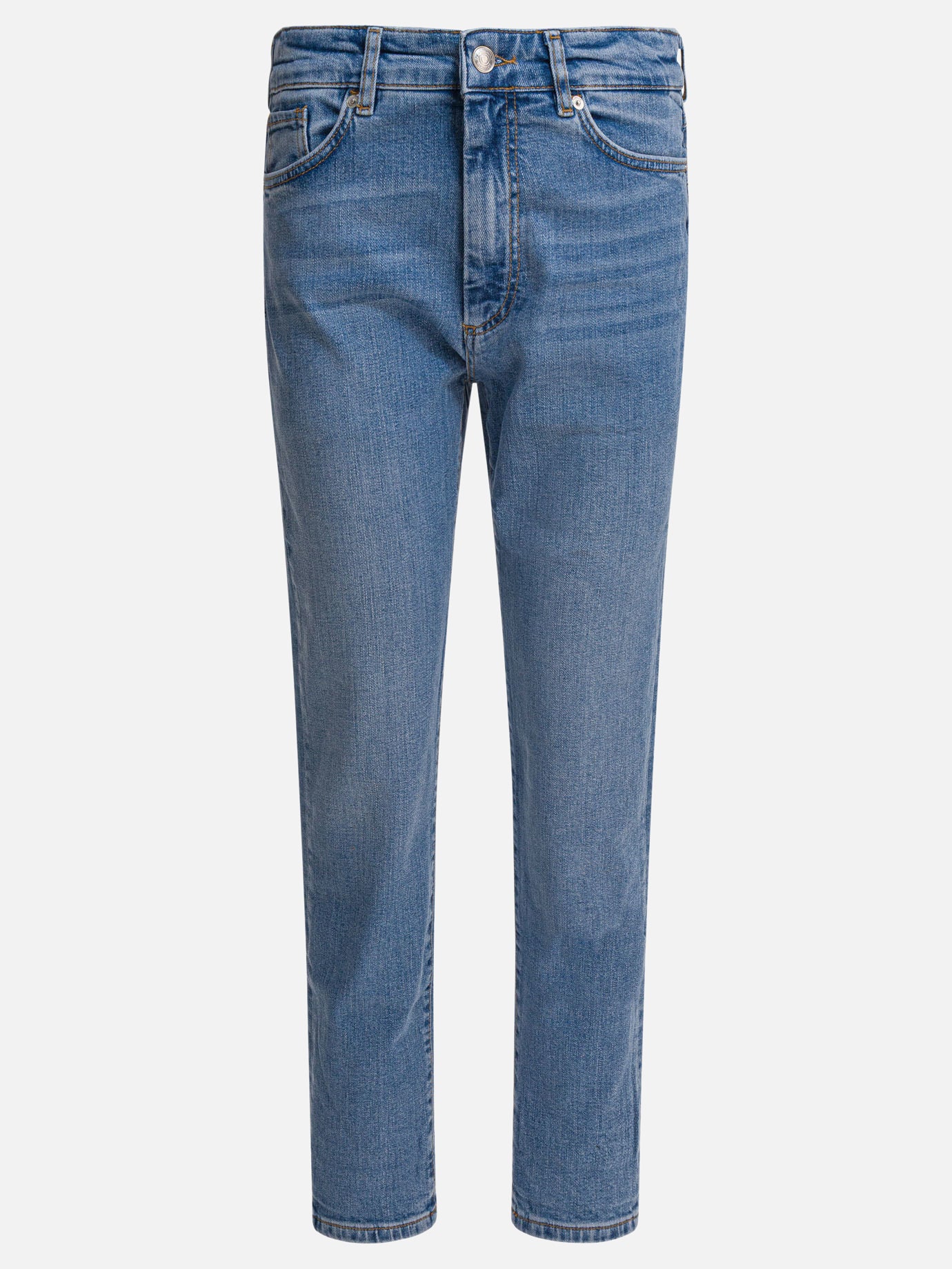 Straight-leg jeans Solid colour  Blue - Max Mara Sportmax Women | PLP | Replica Handbags  
