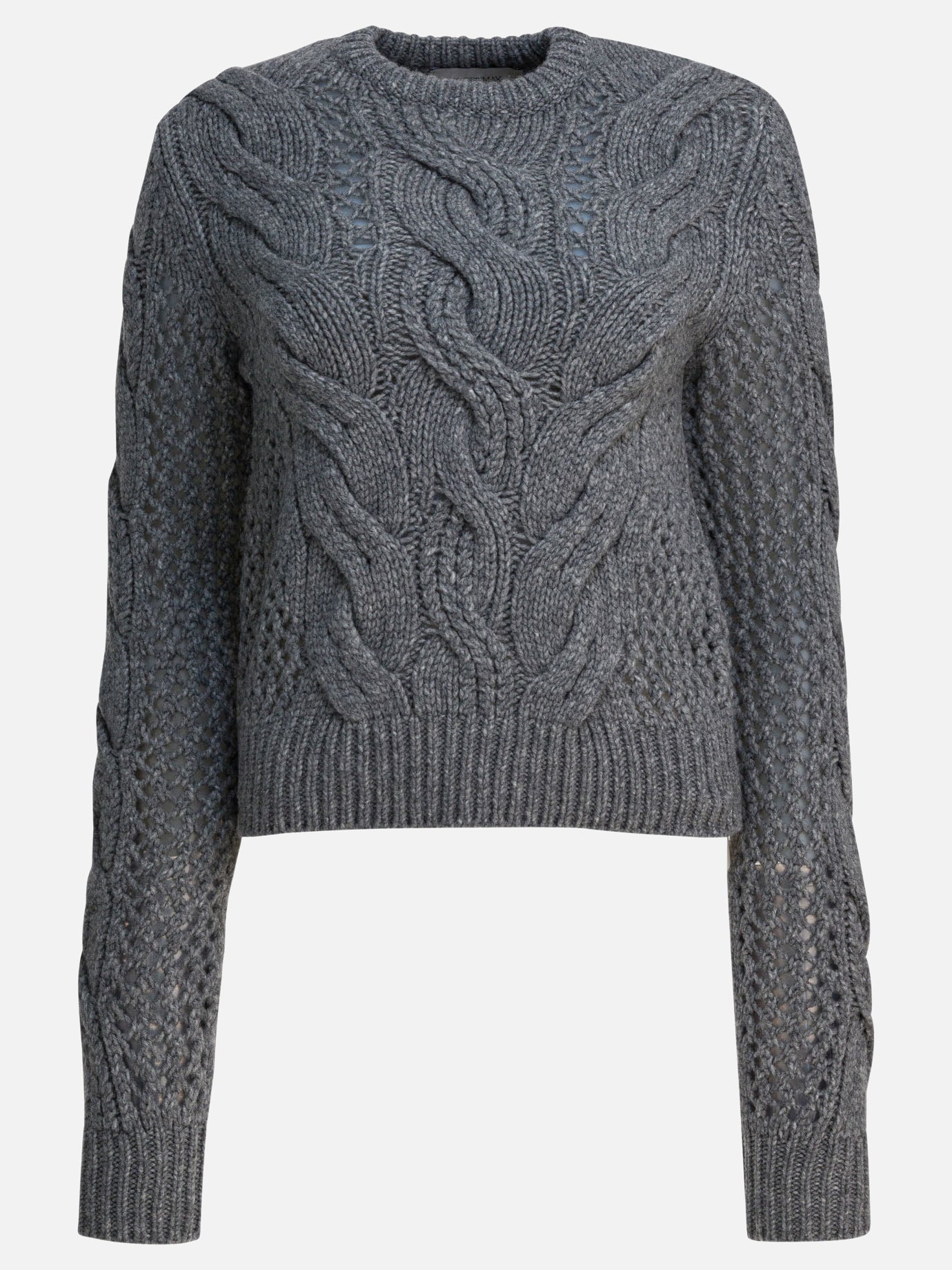 Crewneck sweaters Solid colour  Grey - Max Mara Sportmax Women | PLP | Replica Handbags  
