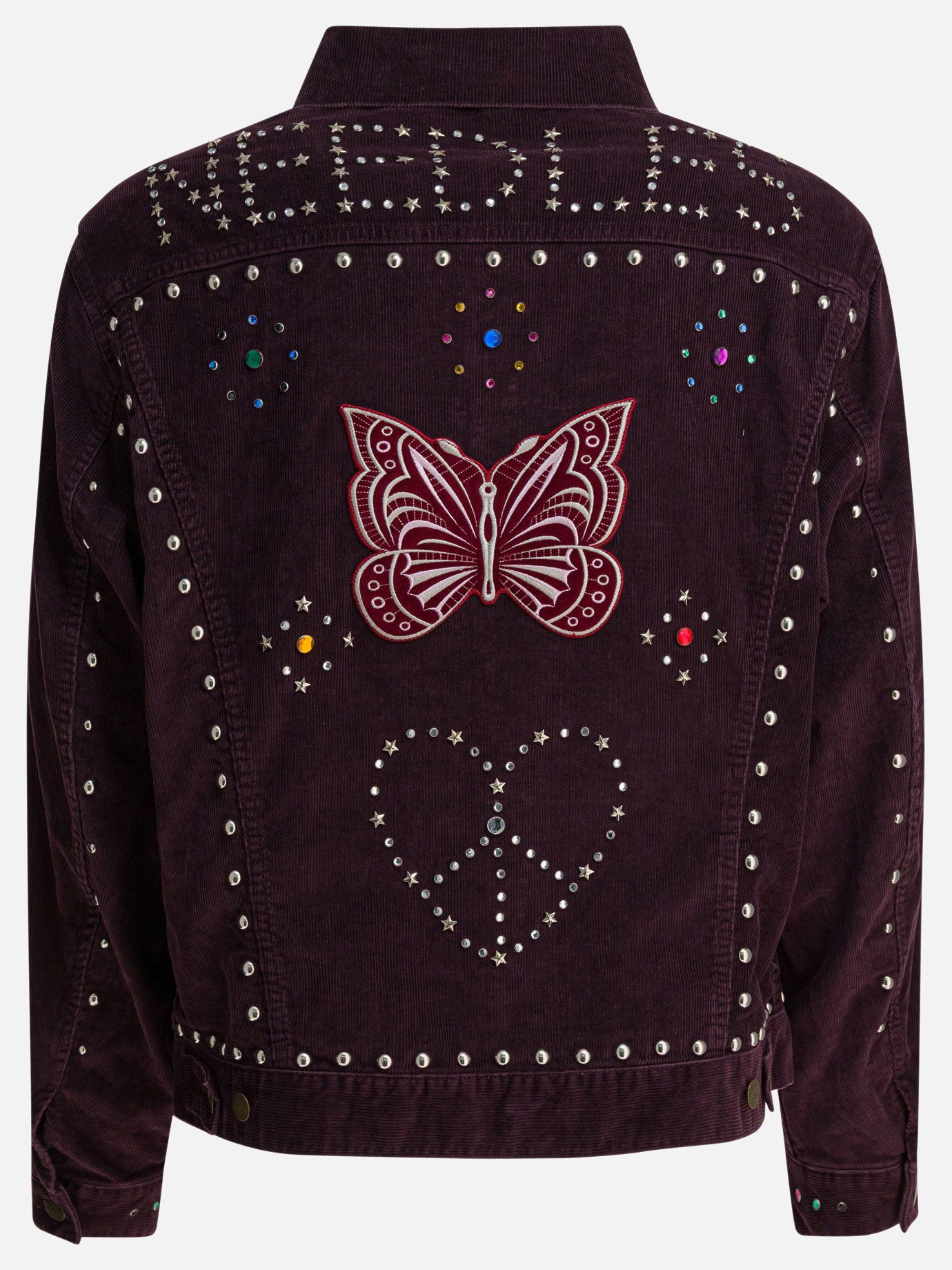 Quilted & Utility Jackets Solid colour  Bordeaux - Needles Men | PDP | Replica Handbags  | Zoom-Modal_2
