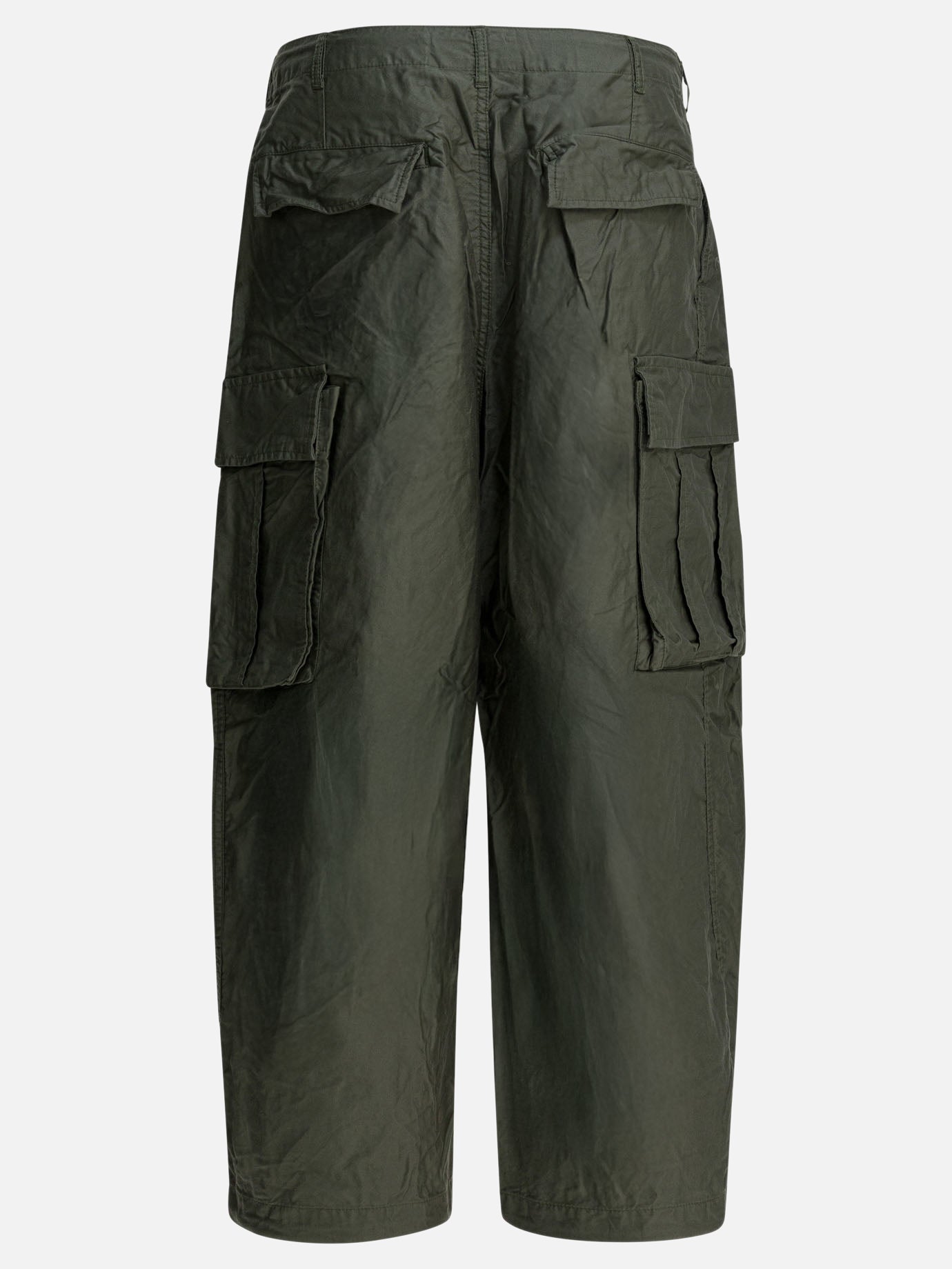 Cargo & parachute trousers Solid colour  Green - Needles Men | PDP | Replica Handbags  | Zoom-Modal_2
