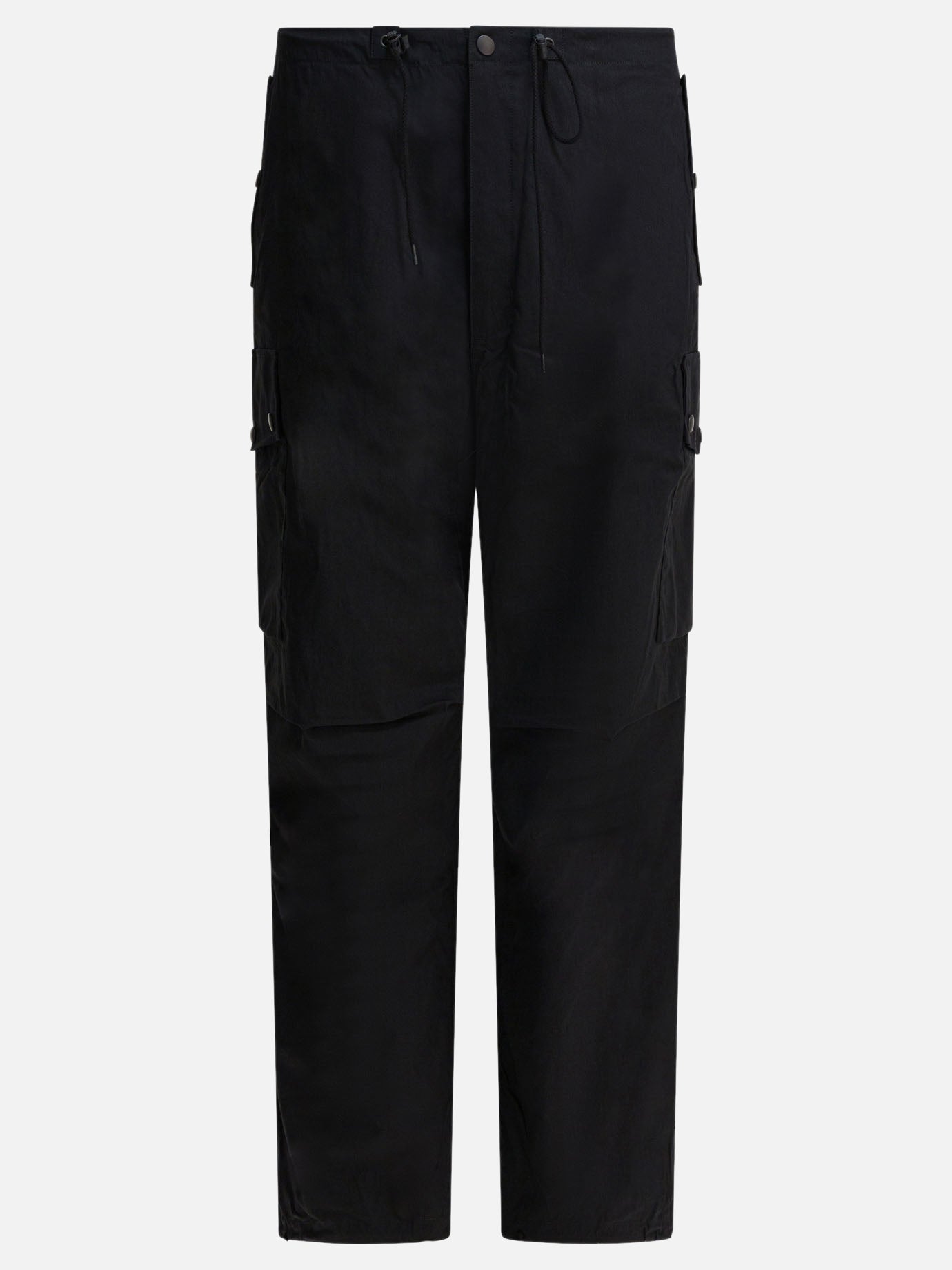 Cargo & parachute trousers Solid colour  Black - Needles Men | PLP | Replica Handbags  
