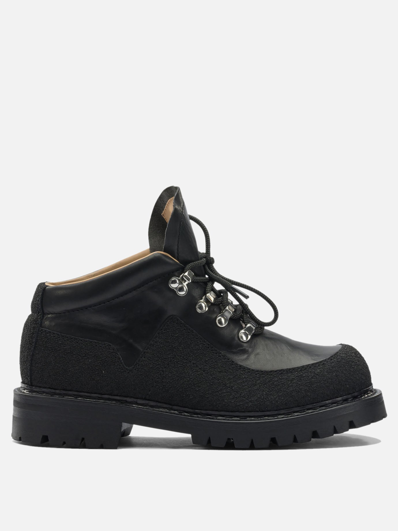 Lace-up boots 100% cow leather  Black - Our Legacy Men | PLP | Replica Handbags  
