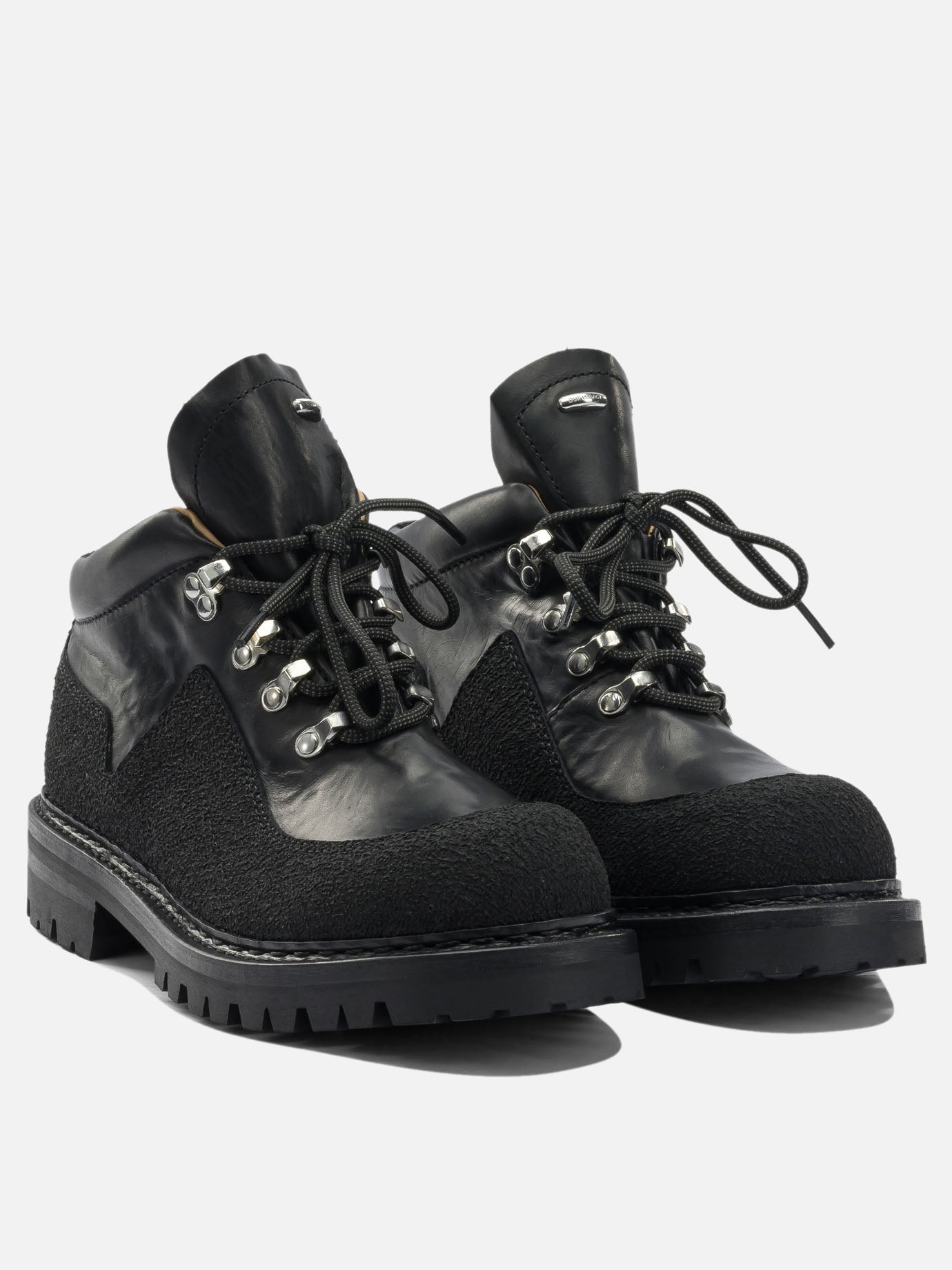 Lace-up boots 100% cow leather  Black - Our Legacy Men | PLP | Replica Handbags  | 2
