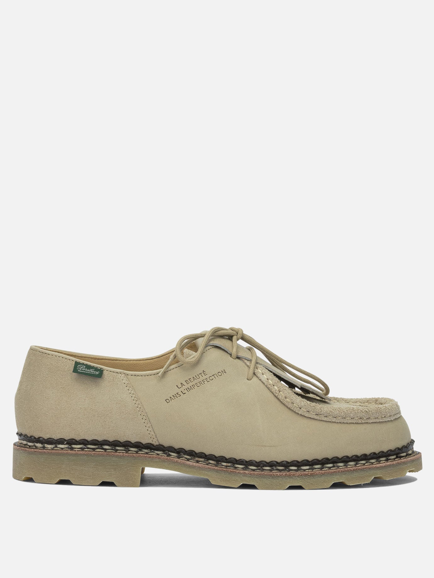 Derby 100% leather - 100% rubber  Beige - Paraboot Men | PDP | Replica Handbags  | thumbnail