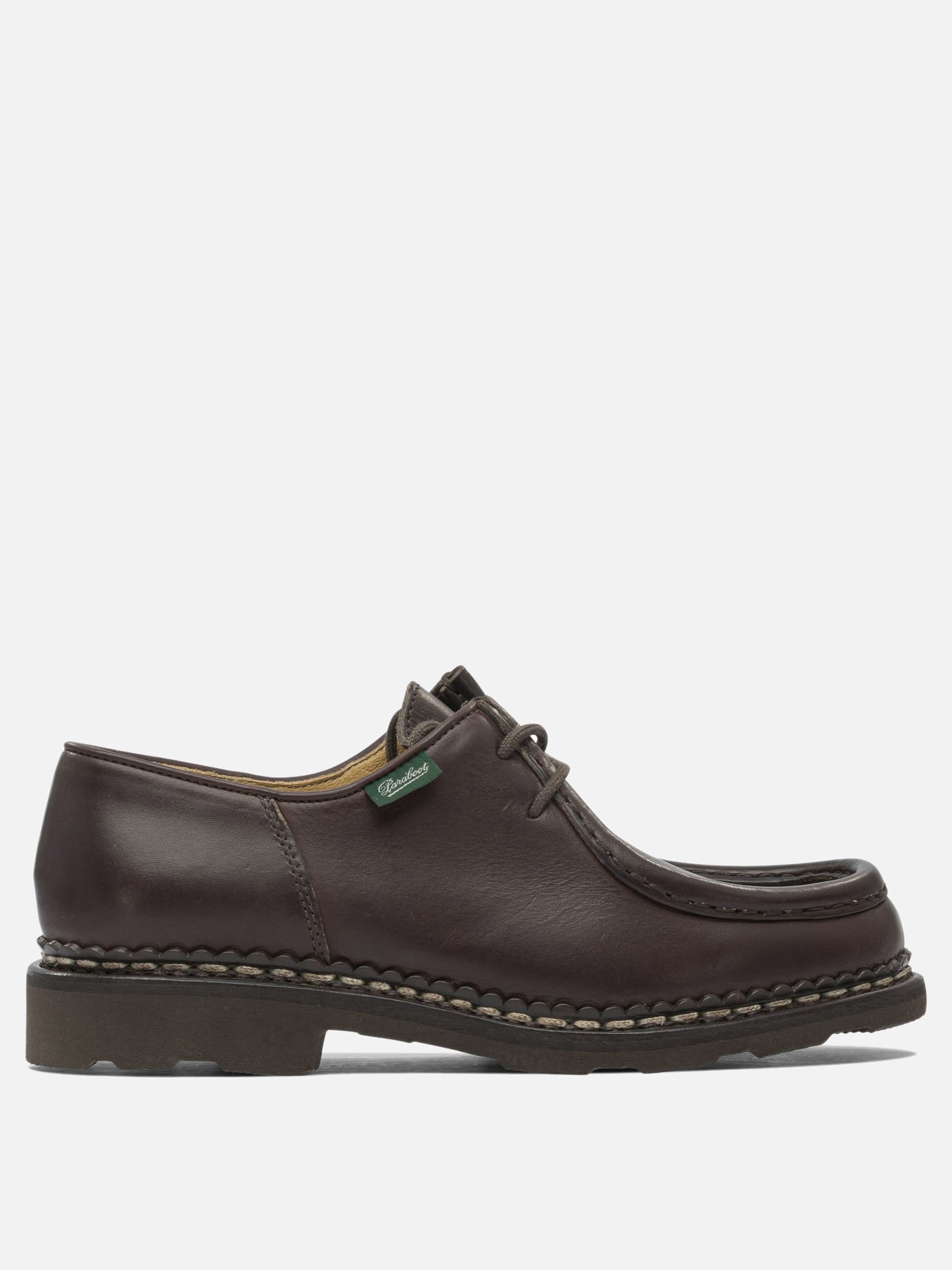 Laced loafers 100% leather - 100% rubber  Brown - Paraboot Men | PLP | Replica Handbags  
