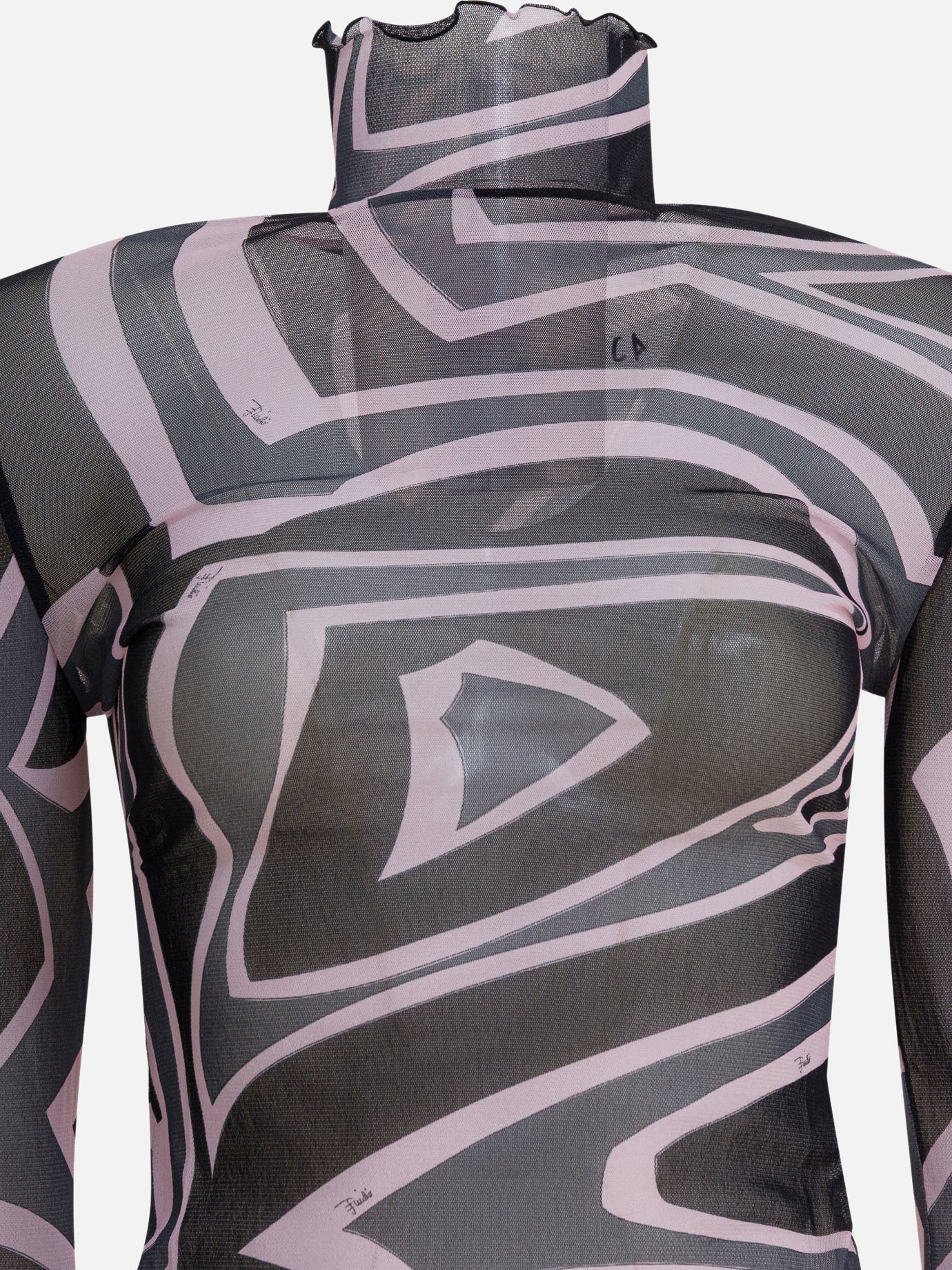 Mock neck t-shirts Graphics  Black - Pucci Women | PDP | Replica Handbags  | thumbnail_3