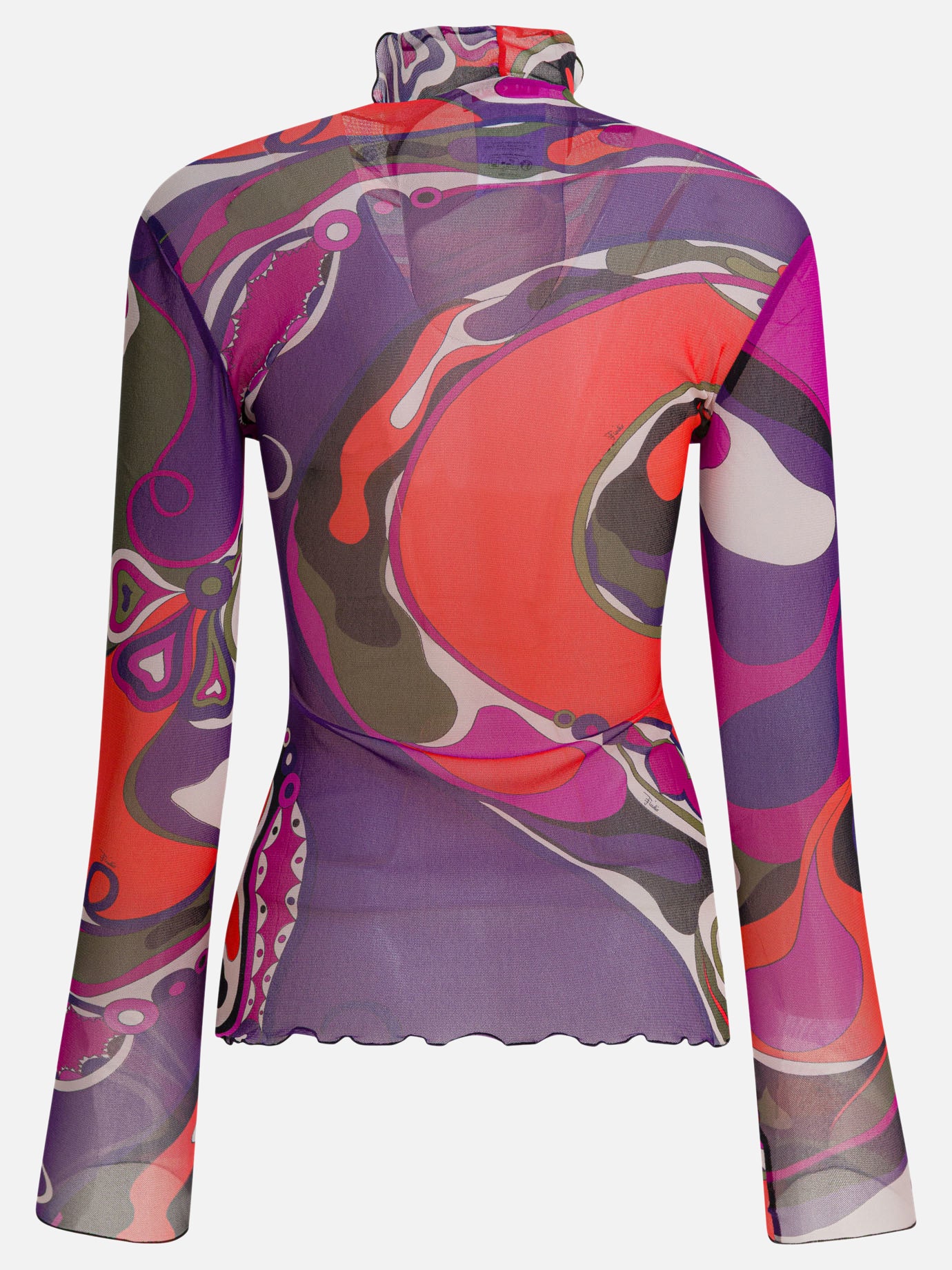 Mock neck t-shirts Graphics  Purple - Pucci Women | PLP | Replica Handbags  | 2
