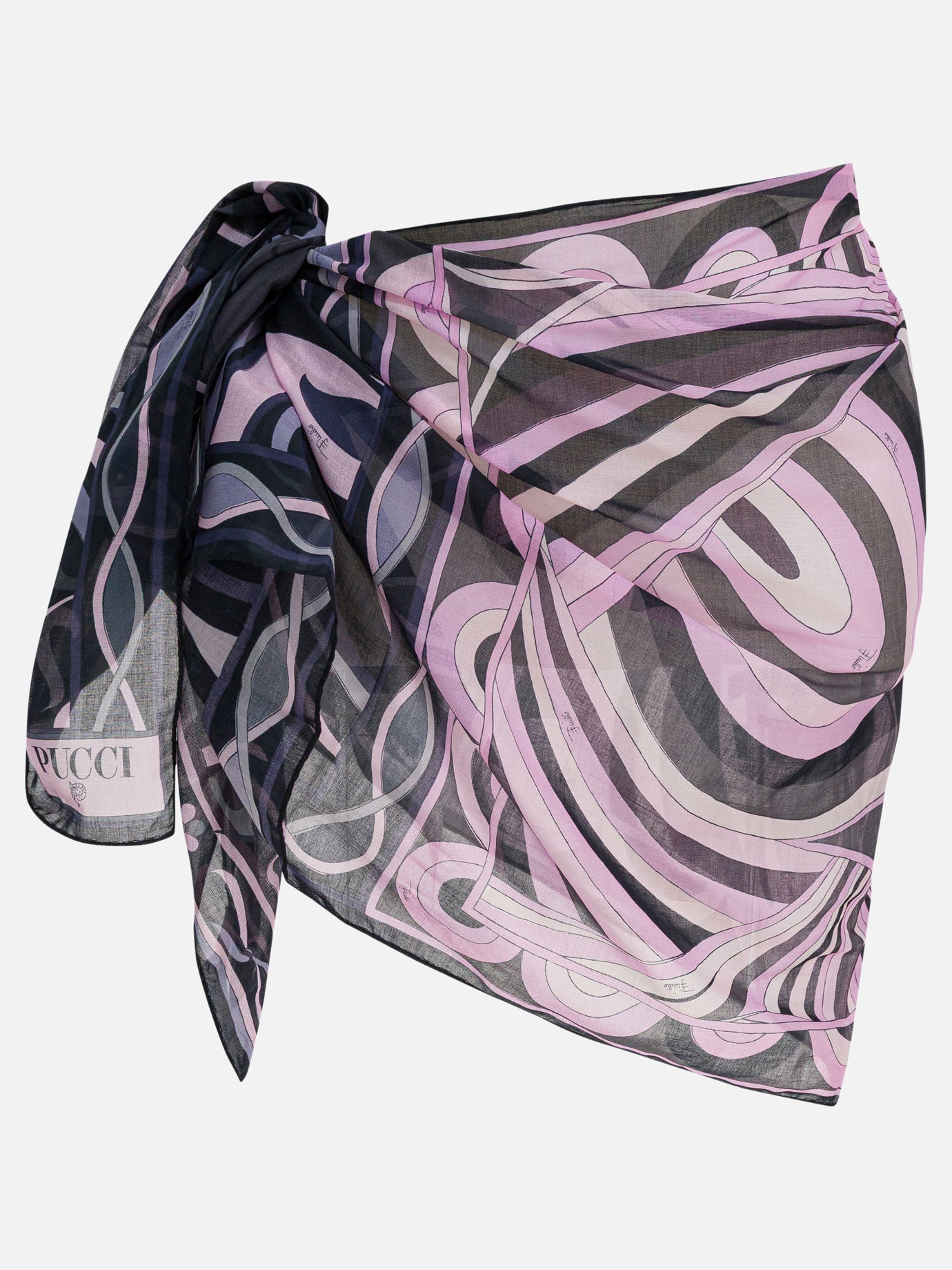 Beach dresses Graphics  Black - Pucci Women | PLP | Replica Handbags  
