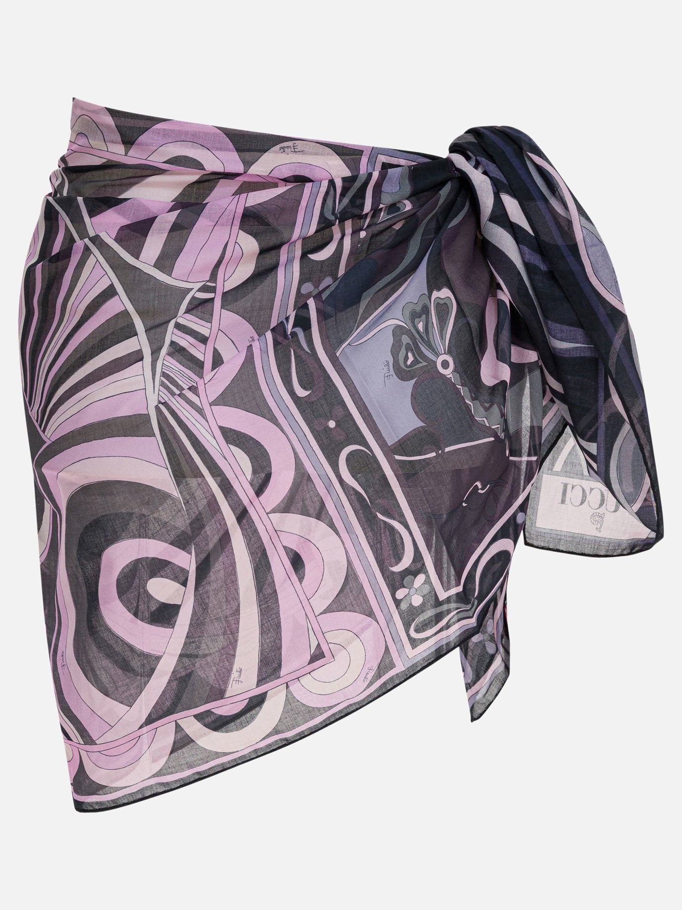 Beach dresses Graphics  Black - Pucci Women | PLP | Replica Handbags  | 2
