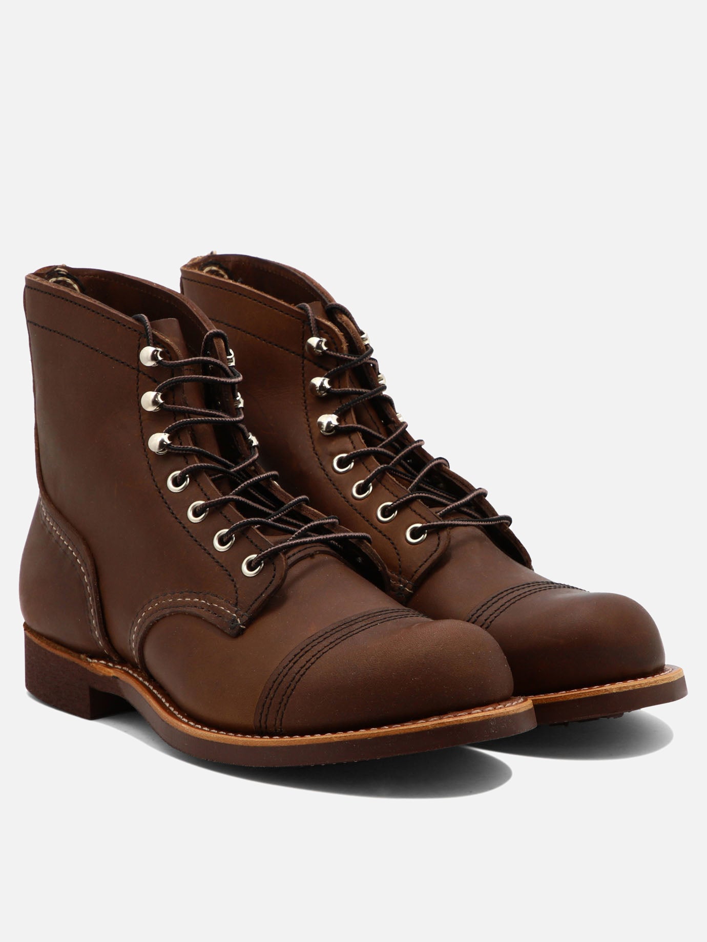 Lace-up boots 08111  Brown - Red Wing Shoes Men | PDP | Replica Handbags  | Zoom-Modal_2
