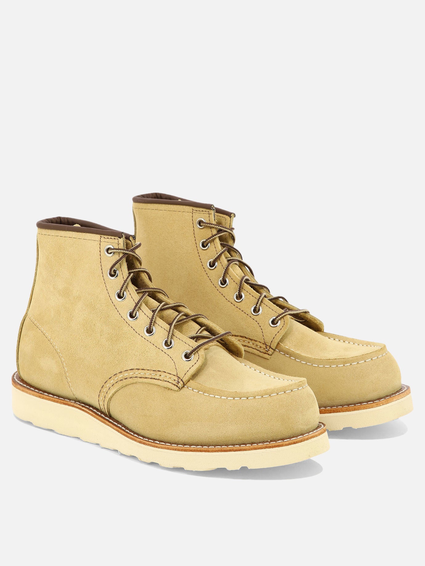 Lace-up boots 08833  Beige - Red Wing Shoes Men | PLP | Replica Handbags  | 2
