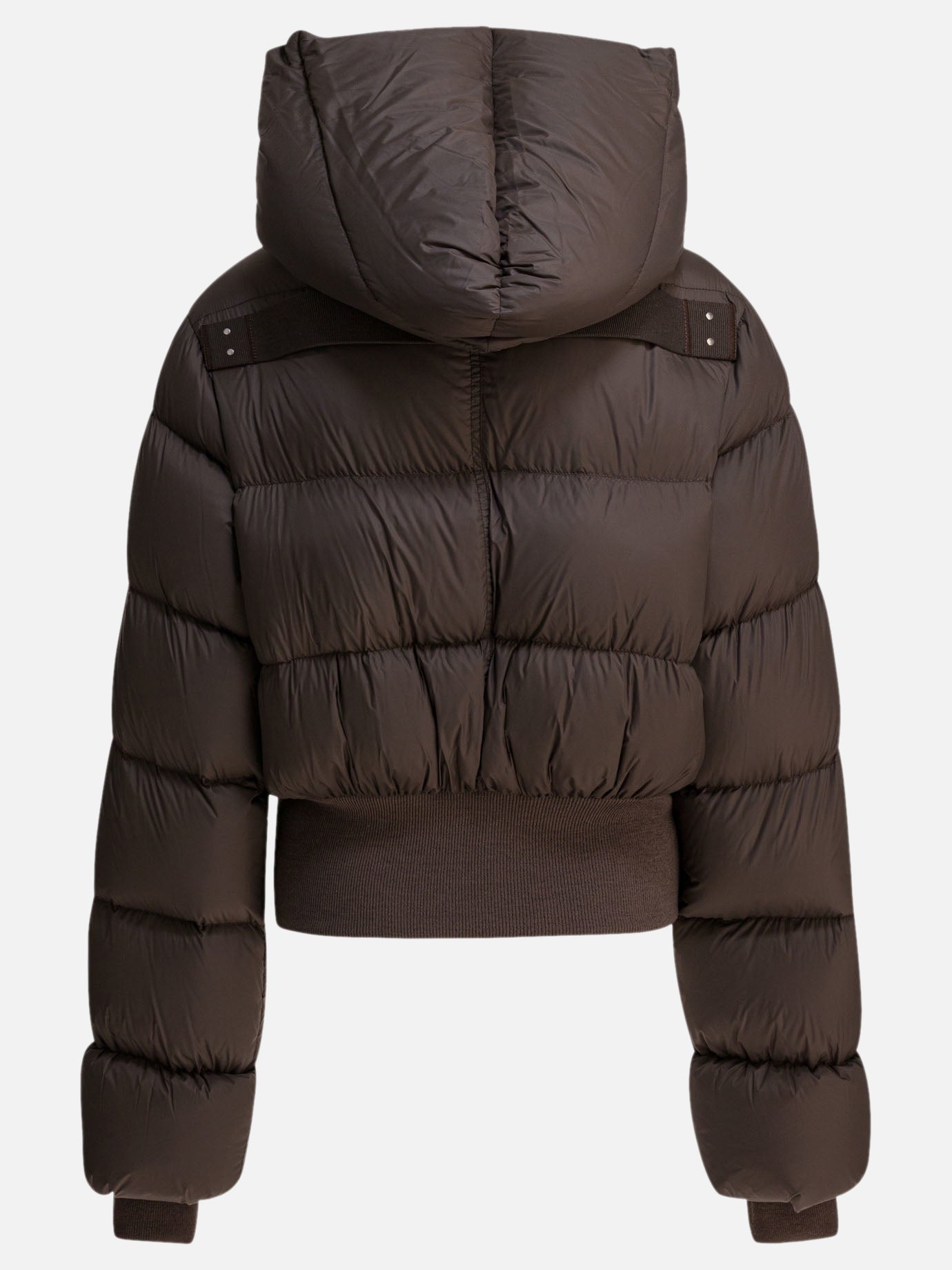 Down jackets Solid colour  Brown - Rick Owens Women | PLP | Replica Handbags  | 2
