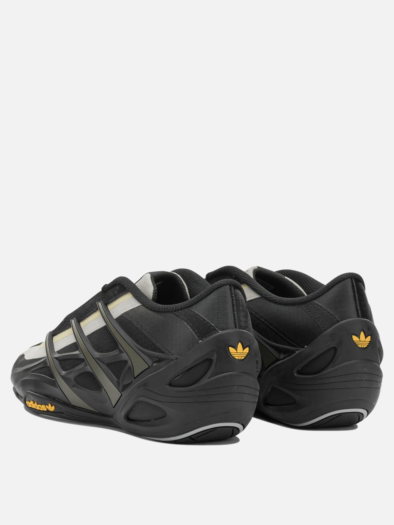 Low top sneakers 50% leather 50% textile - 100% rubber  Black - Adidas Originals Men | PDP | Replica Handbags  | thumbnail_4