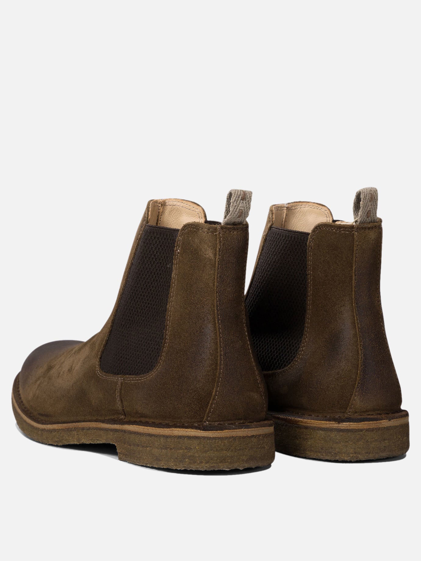 Pull-on boots 95% leather 5% elastane - 100% rubber  Brown - Astorflex Men | PDP | Replica Handbags  | Zoom-Modal_4
