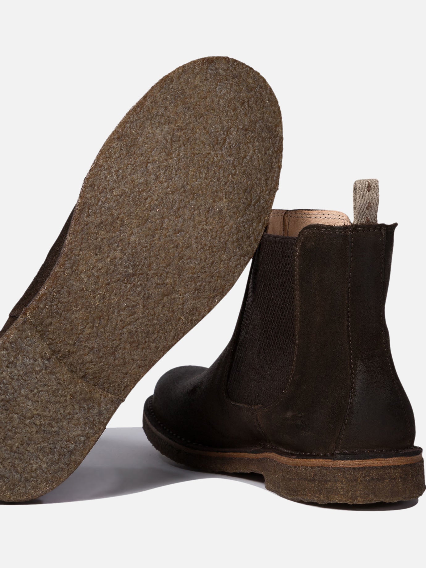 Pull-on boots 95% leather 5% elastane - 100% rubber  Brown - Astorflex Men | PDP | Replica Handbags  | Zoom-Modal_5
