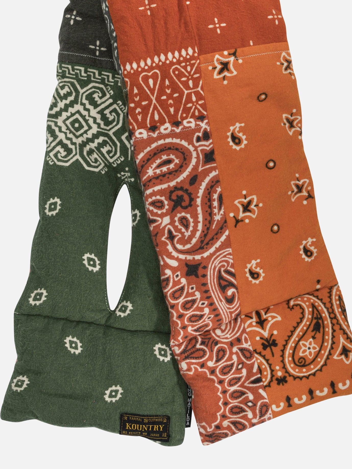 Classic scarves 100% cotton  Orange - KAPITAL Men | PDP | Replica Handbags  | Zoom-Modal_2
