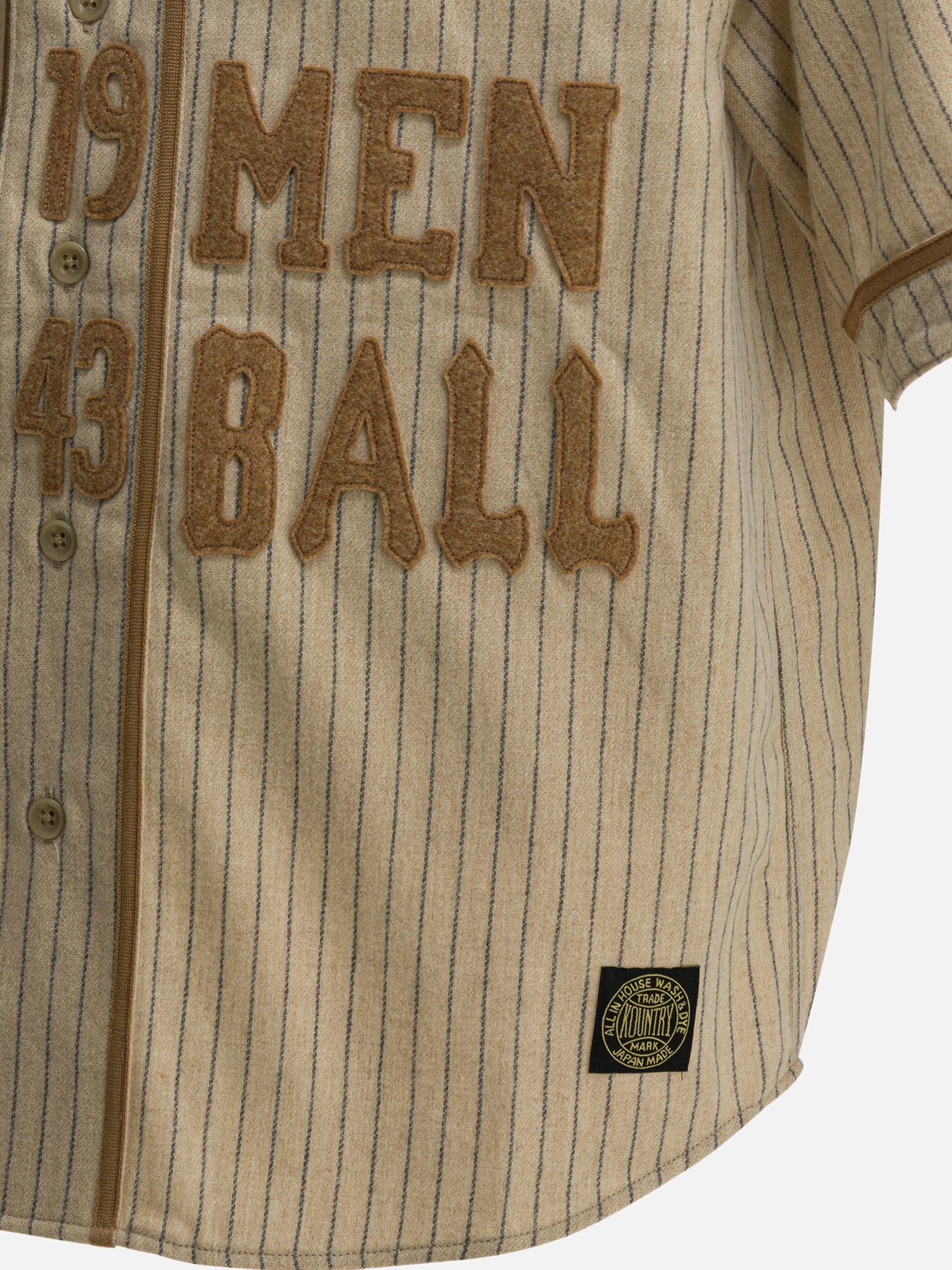 Casual shirts Striped  Beige - KAPITAL Men | PDP | Replica Handbags  | thumbnail_4