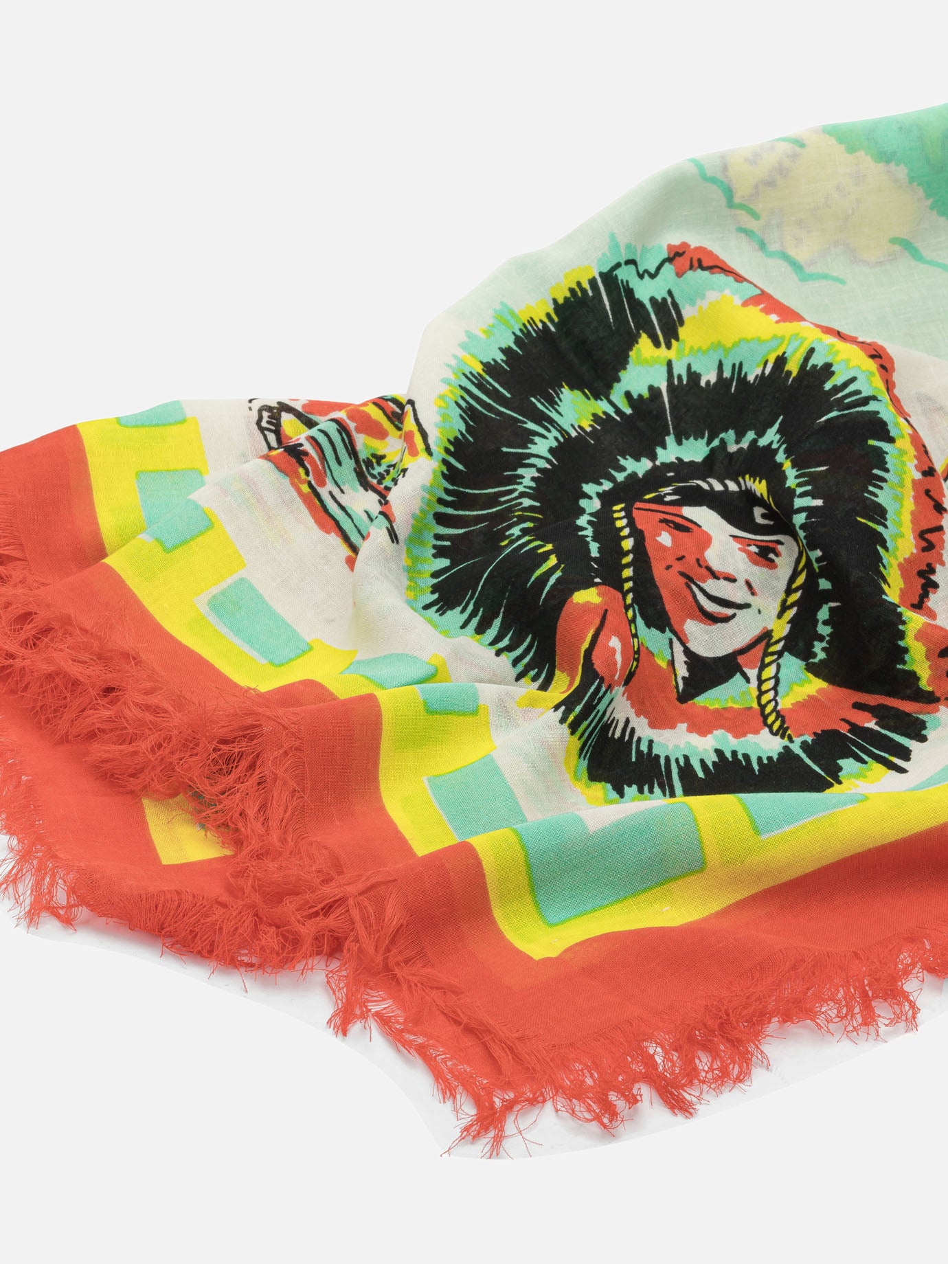 Silk scarves 100% rayon  Beige - KAPITAL Men | PLP | Replica Handbags  | 2
