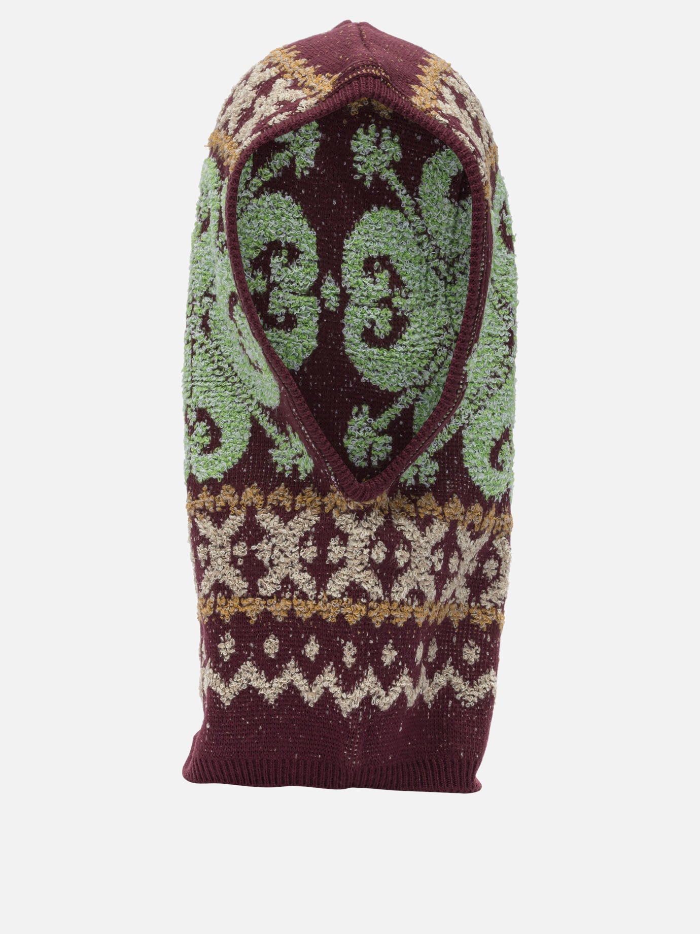 Balaclava 100% wool  Bordeaux - KAPITAL Men | PDP | Replica Handbags  | Zoom-Modal
