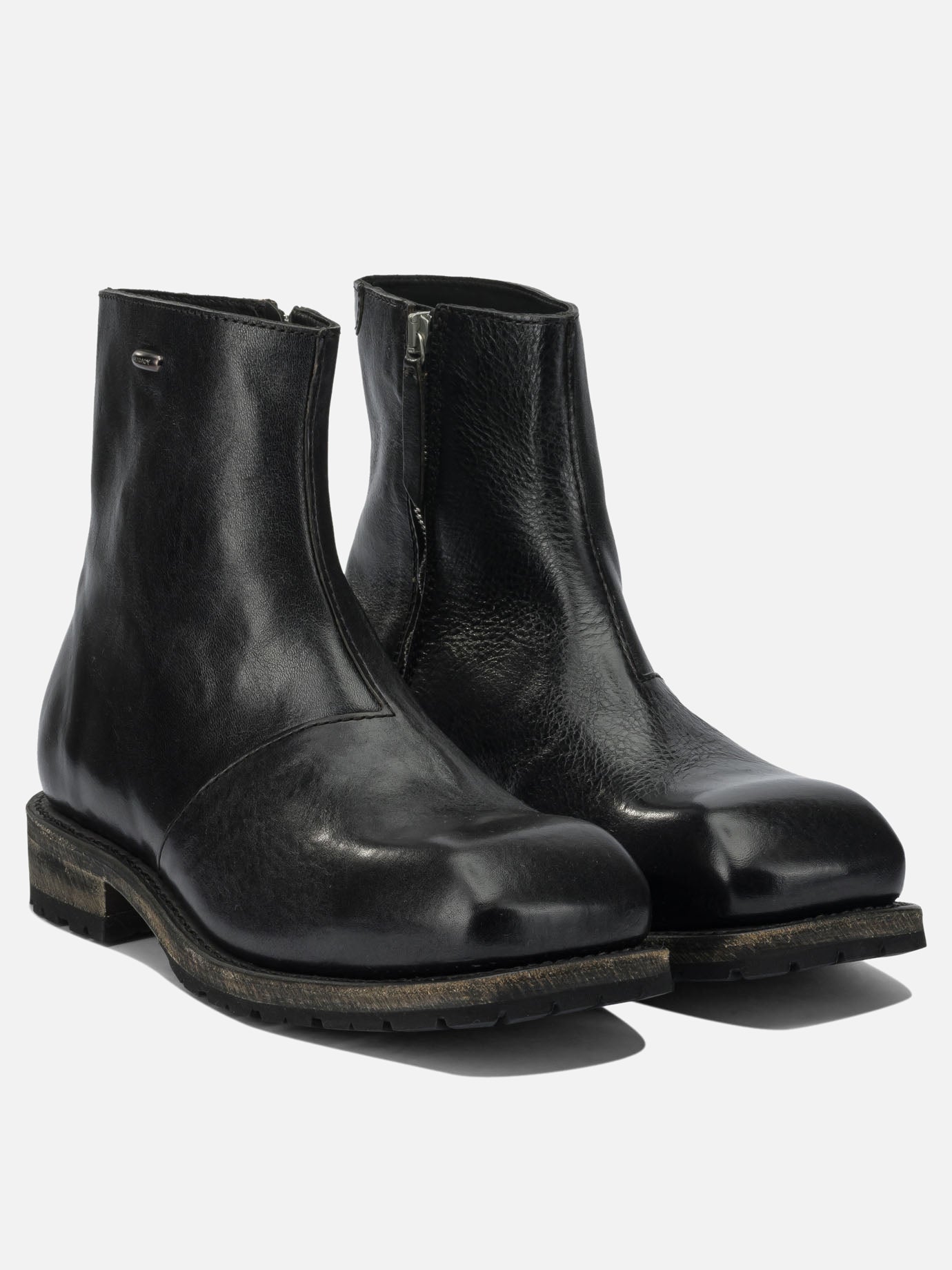 Zipped boots 100% calf leather - 100% rubber  Black - Our Legacy Men | PDP | Replica Handbags  | thumbnail_2