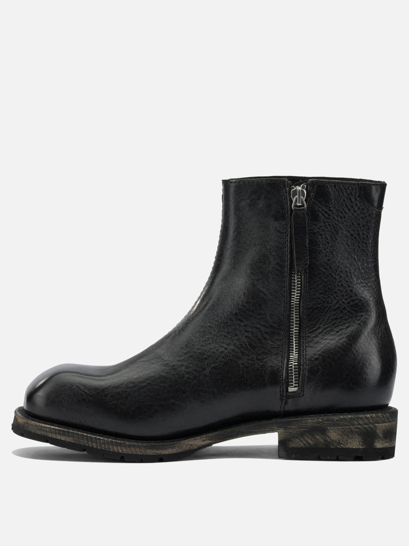 Zipped boots 100% calf leather - 100% rubber  Black - Our Legacy Men | PDP | Replica Handbags  | Zoom-Modal_3
