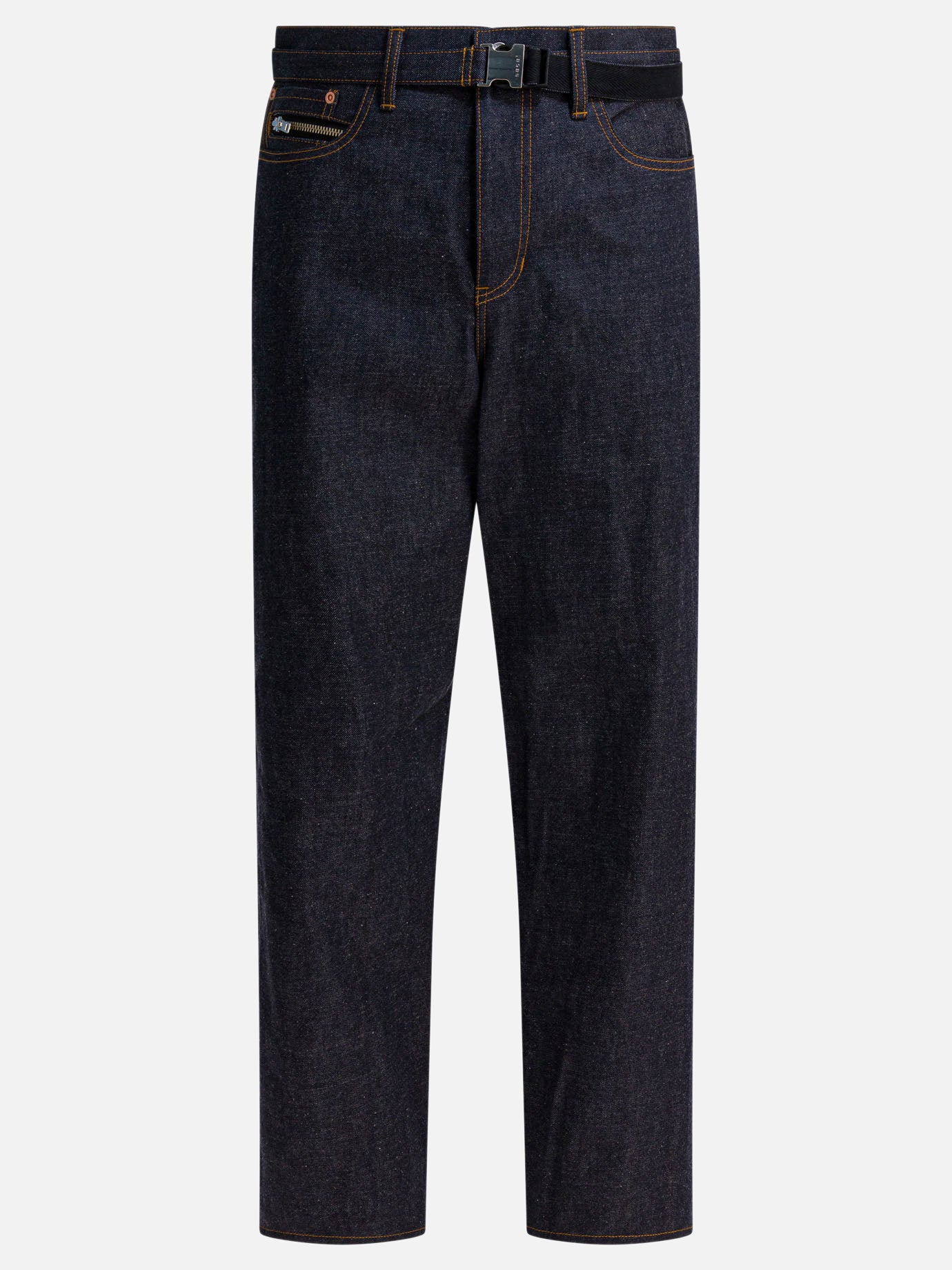Wide-leg jeans Solid colour  Blue - Sacai Men | PLP | Replica Handbags  
