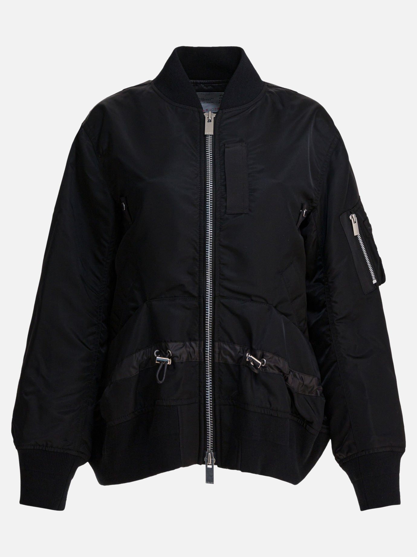 Bomber jackets Solid colour  Black - Sacai Women | PLP | Replica Handbags  
