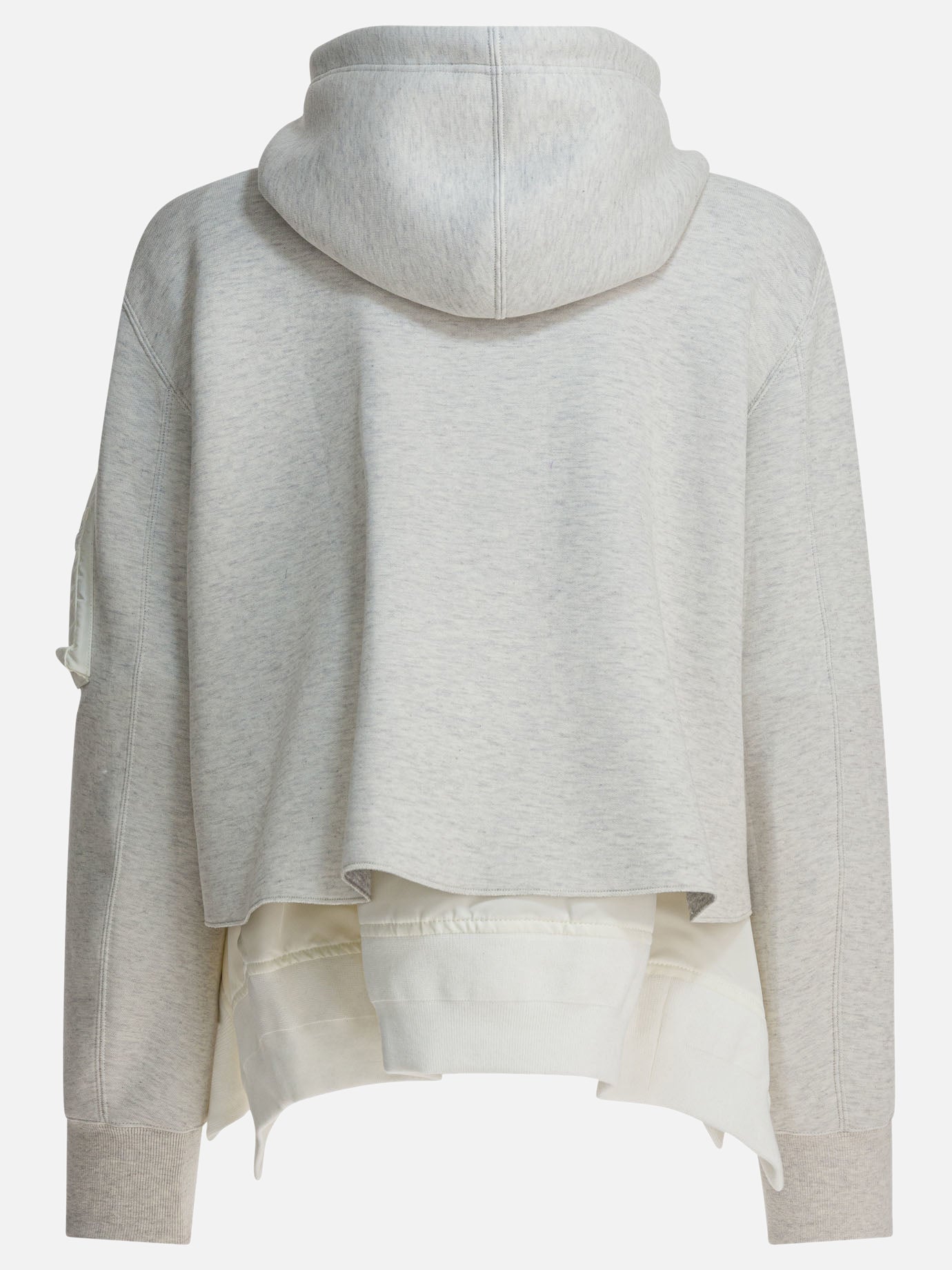 Full zip sweatshirts Solid colour  Grey - Sacai Women | PLP | Replica Handbags  | 2
