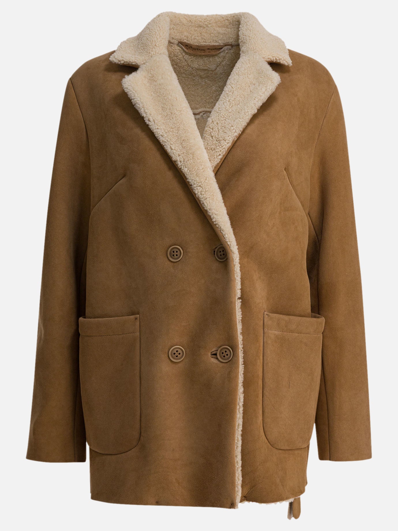 Shearling jackets Solid colour  Beige - Salvatore Santoro Women | PDP | Replica Handbags  | Zoom-Modal
