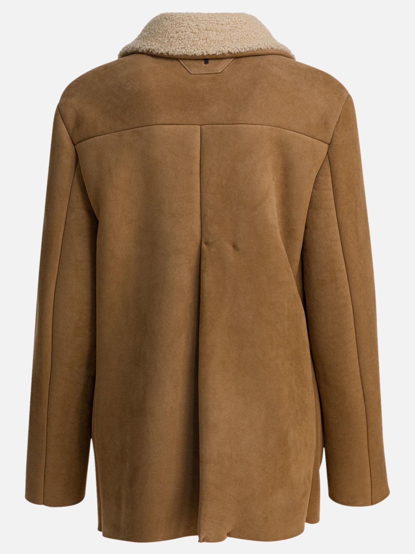 Shearling jackets Solid colour  Beige - Salvatore Santoro Women | PDP | Replica Handbags  | Zoom-Modal_2
