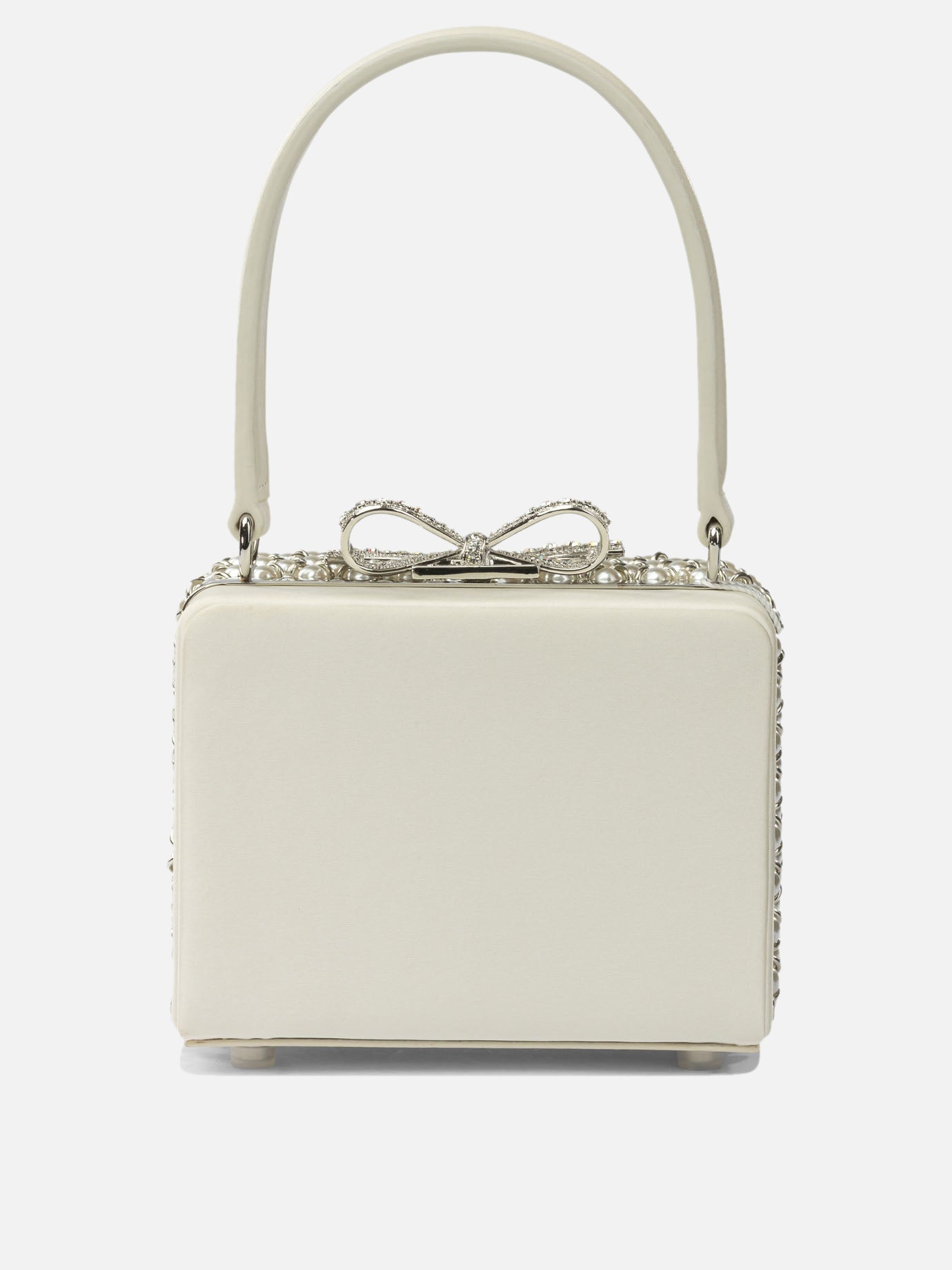 Mini bags 97% polyester 3% elastane  Beige - Self-portrait Women | PDP | Replica Handbags  | thumbnail_3