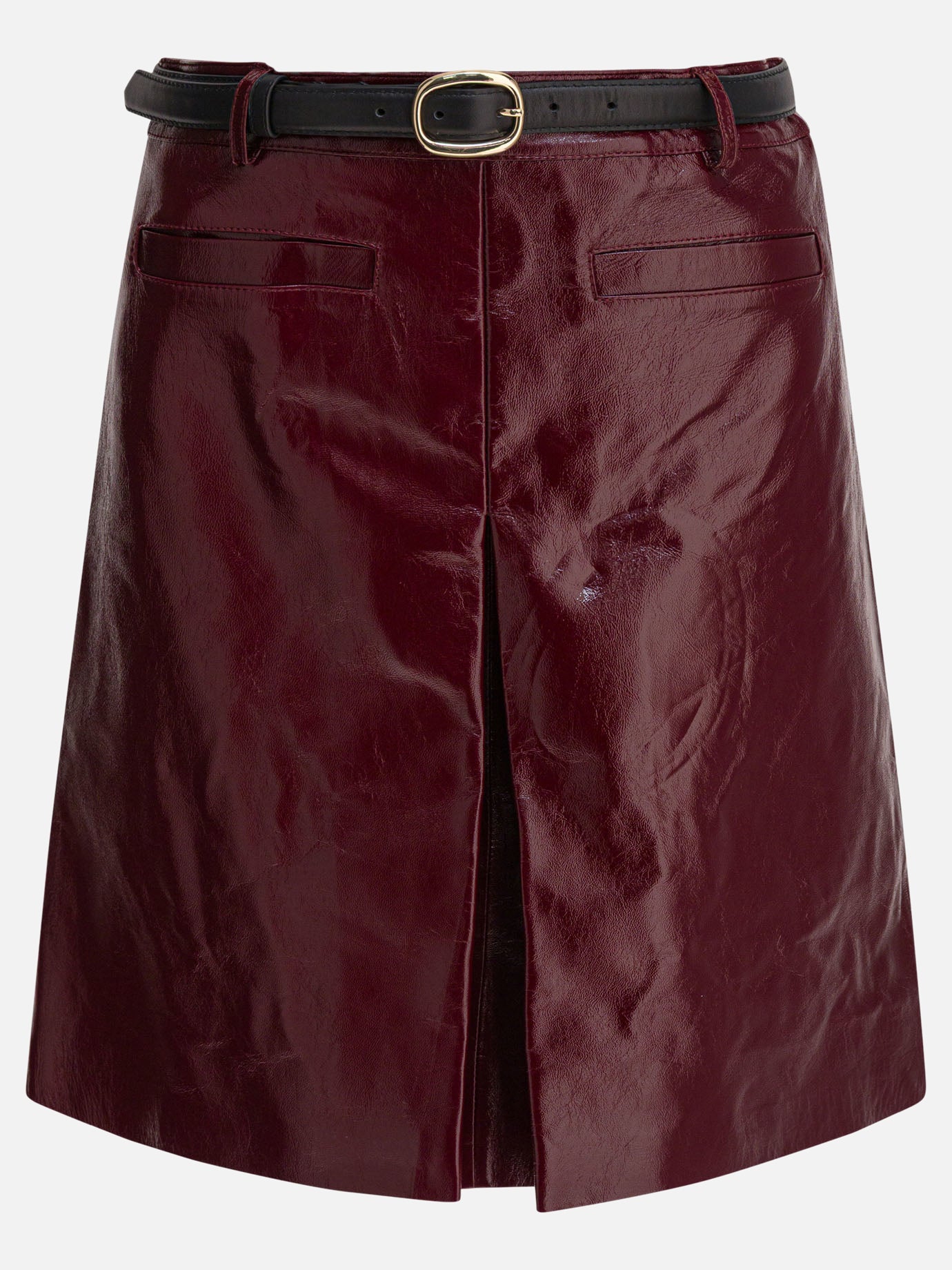 Miniskirts Solid colour  Bordeaux - Self-portrait Women | PDP | Replica Handbags  
