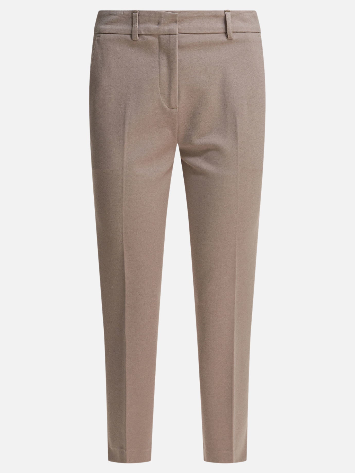 Leisure trousers Solid colour  Beige - Semper Women | PDP | Replica Handbags  | Zoom-Modal
