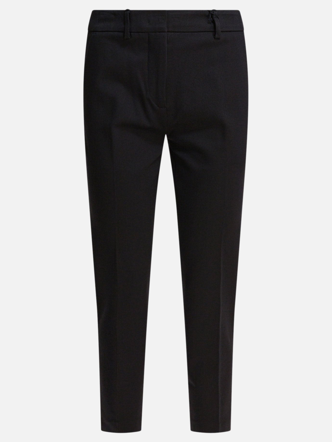 Leisure trousers Solid colour  Black - Semper Women | PLP | Replica Handbags  
