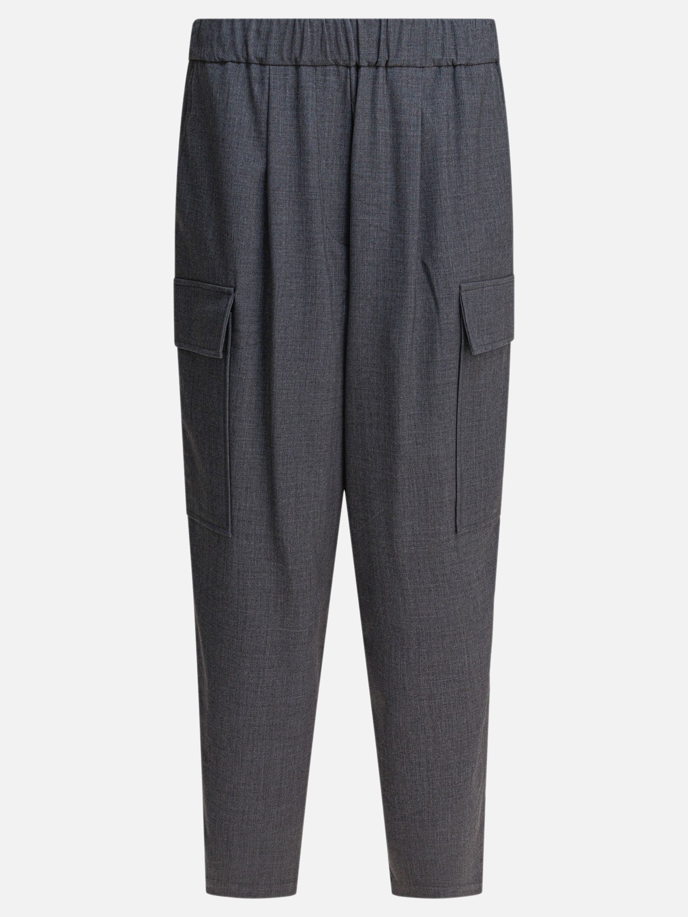 Cargo & parachute trousers Solid colour  Grey - Semper Women | PLP | Replica Handbags  
