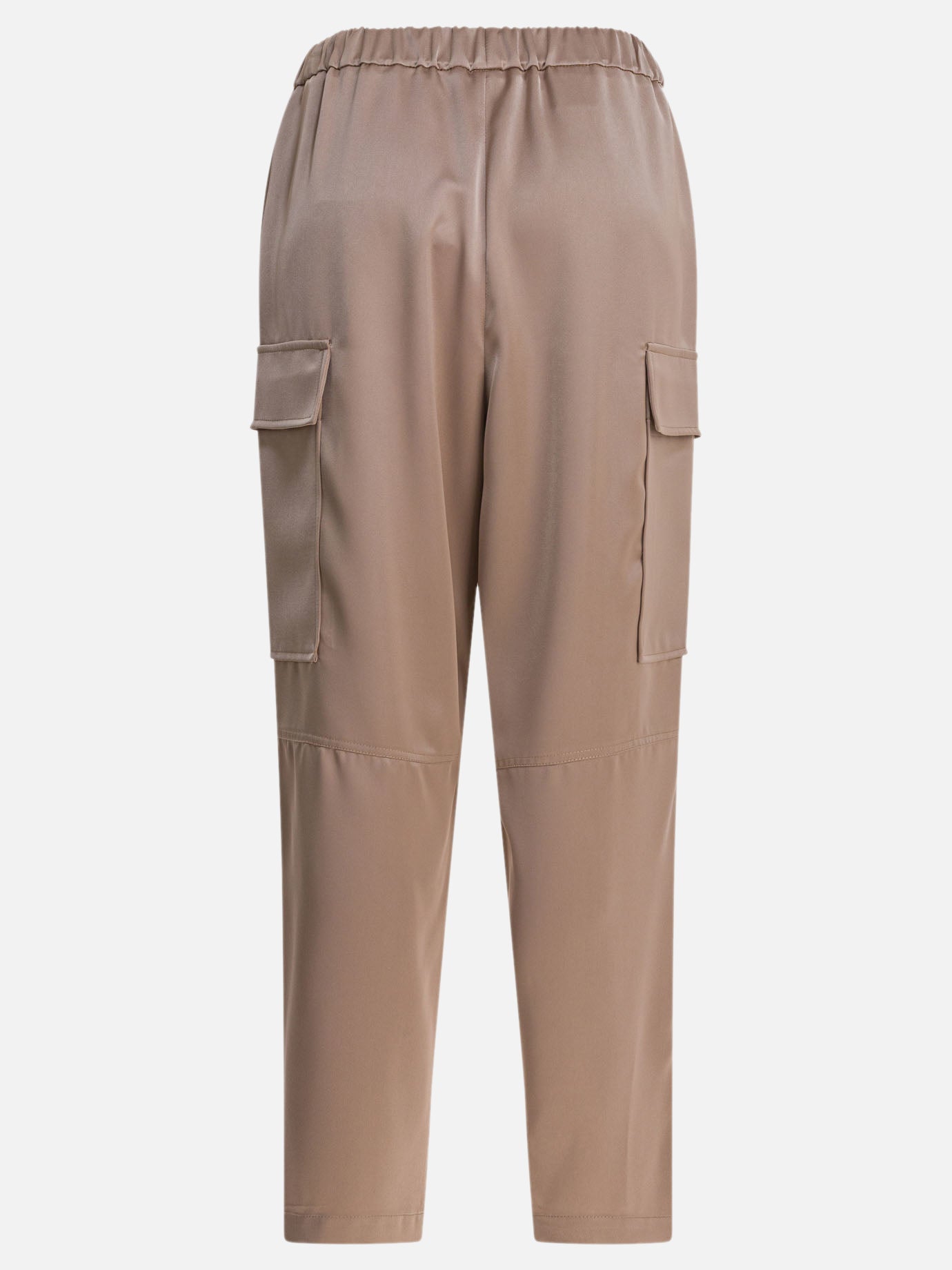 Cargo & parachute trousers Solid colour  Beige - Semper Women | PLP | Replica Handbags  | 2
