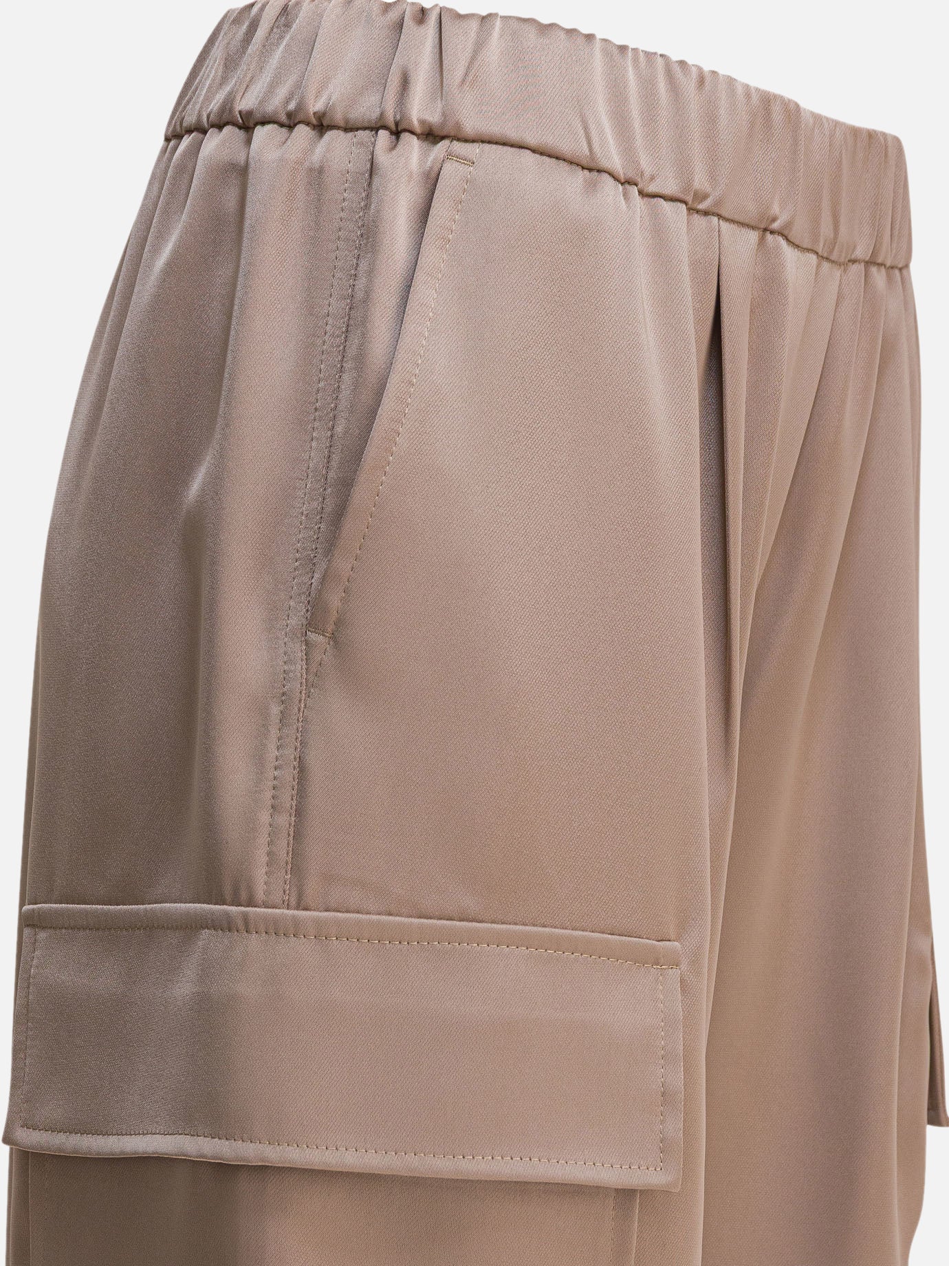 Cargo & parachute trousers Solid colour  Beige - Semper Women | PDP | Replica Handbags  | thumbnail_4