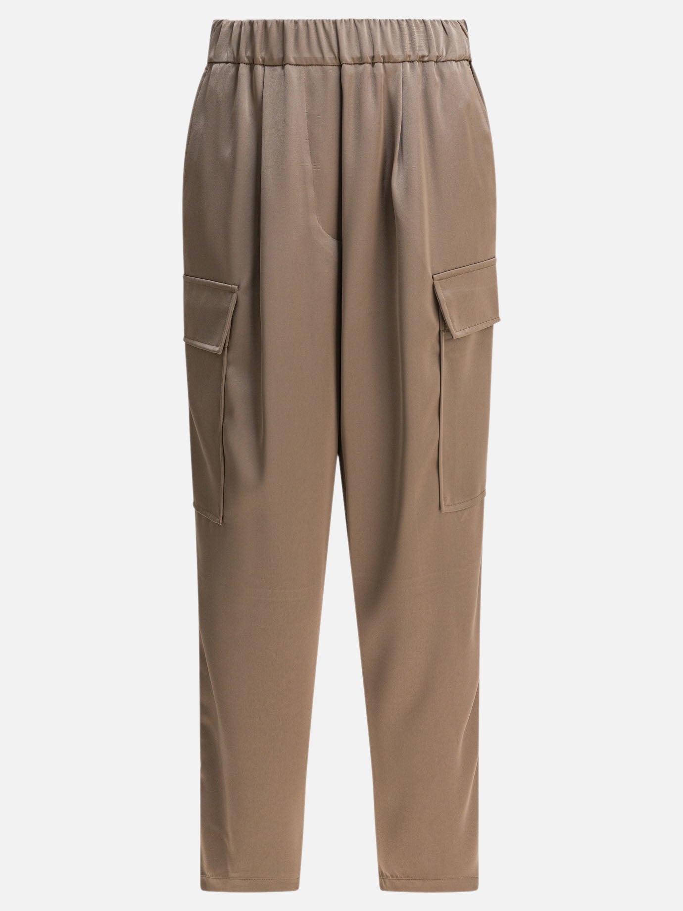 Cargo & parachute trousers Solid colour  Beige - Semper Women | PDP | Replica Handbags  | Zoom-Modal
