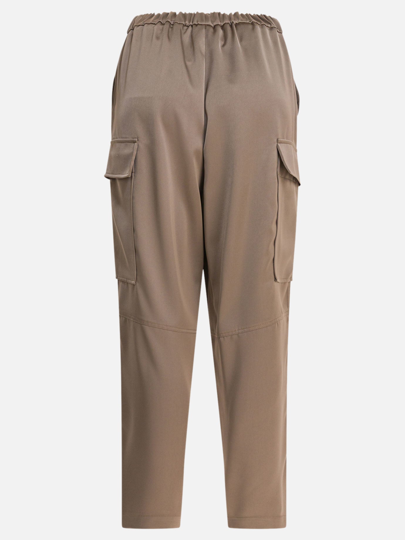 Cargo & parachute trousers Solid colour  Beige - Semper Women | PLP | Replica Handbags  | 2
