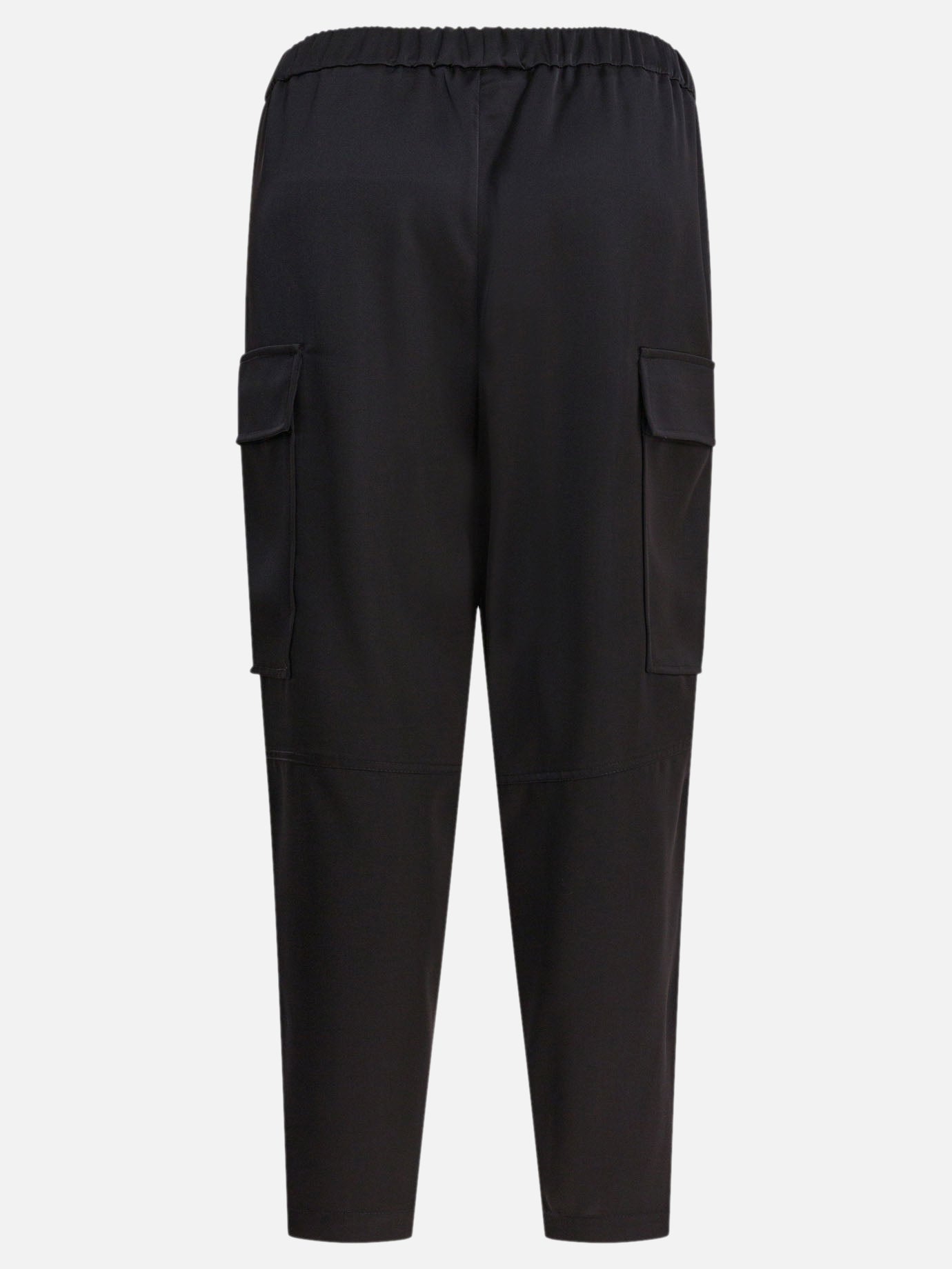 Cargo & parachute trousers Solid colour  Black - Semper Women | PDP | Replica Handbags  | thumbnail_2
