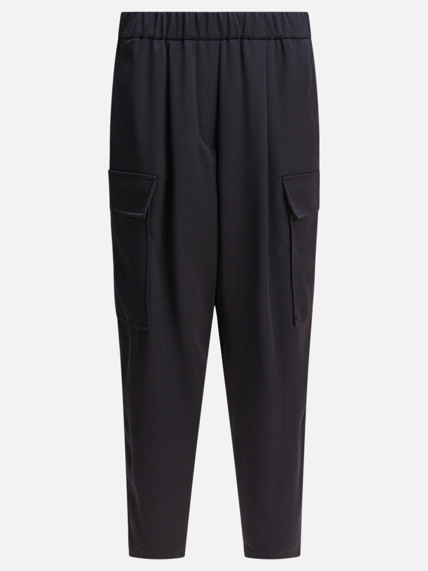 Cargo & parachute trousers Solid colour  Blue - Semper Women | PLP | Replica Handbags  
