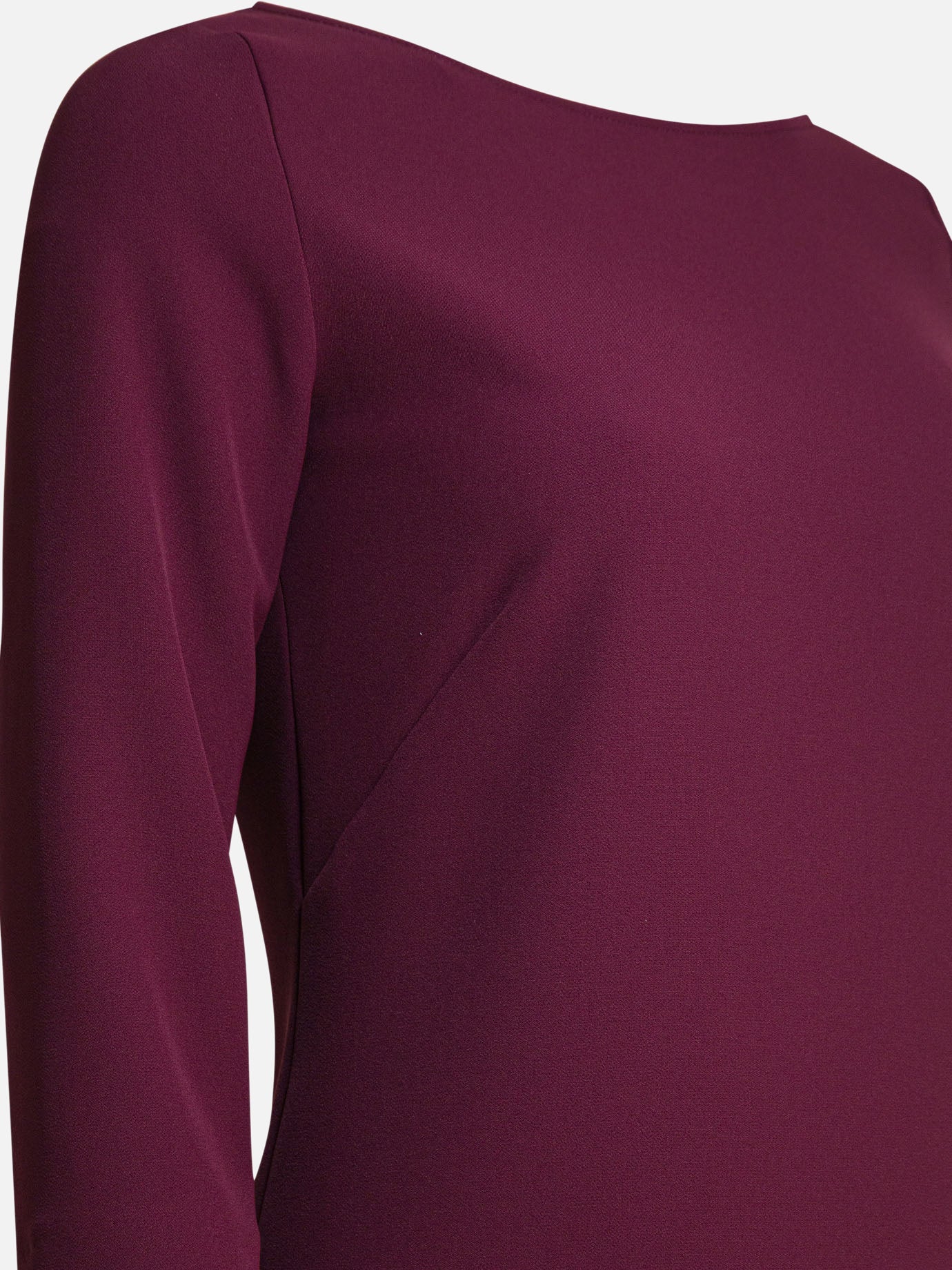 Midi dresses Solid colour  Bordeaux - Semper Women | PDP | Replica Handbags  | Zoom-Modal_4
