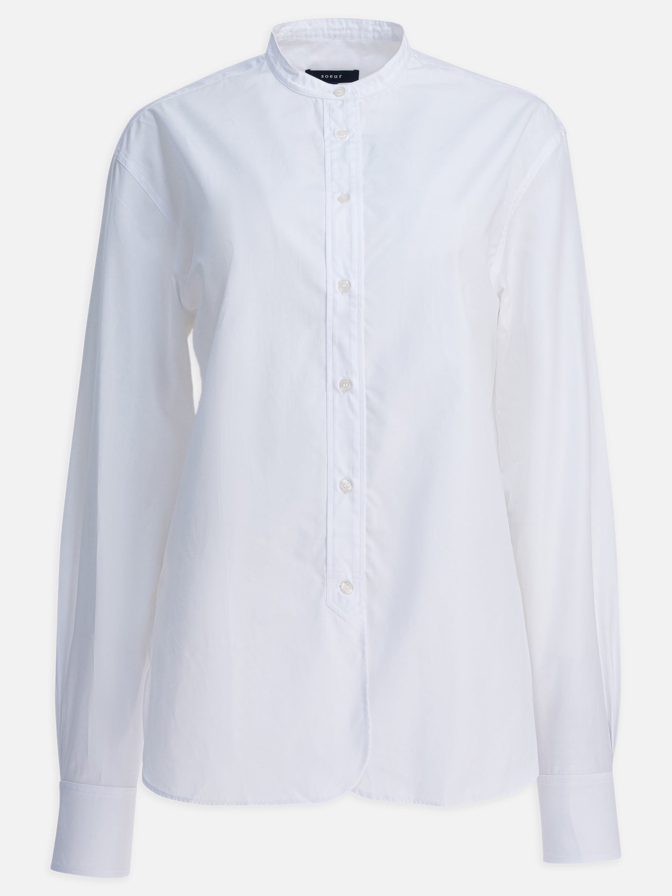 Casual shirts Solid colour  White - Soeur Women | PDP | Replica Handbags  | Zoom-Modal
