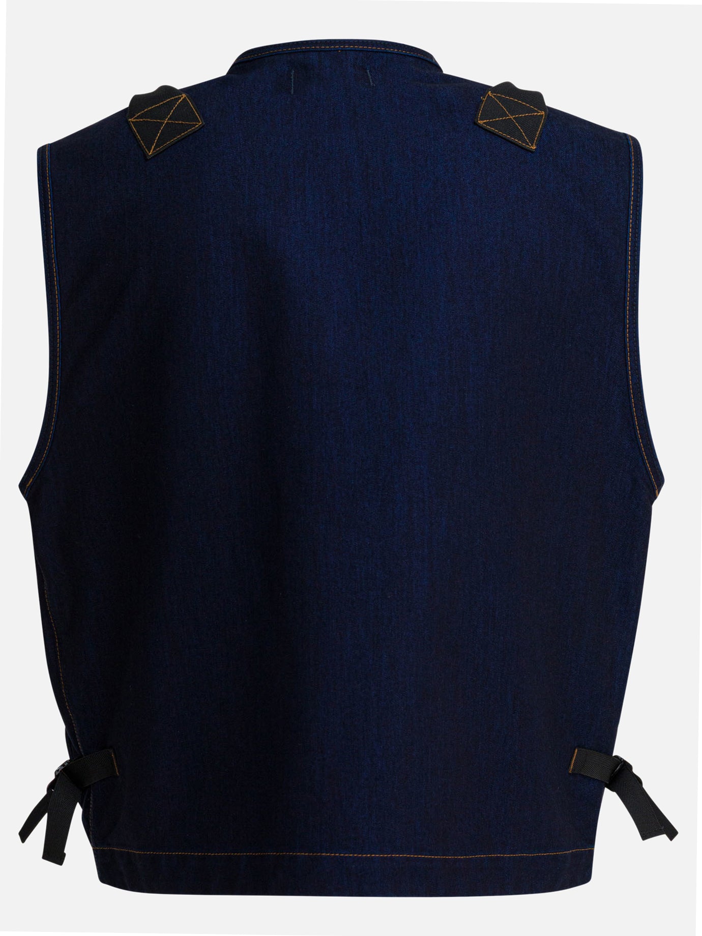 Vest jackets Solid colour  Blue - Stone Island Men | PLP | Replica Handbags  | 2
